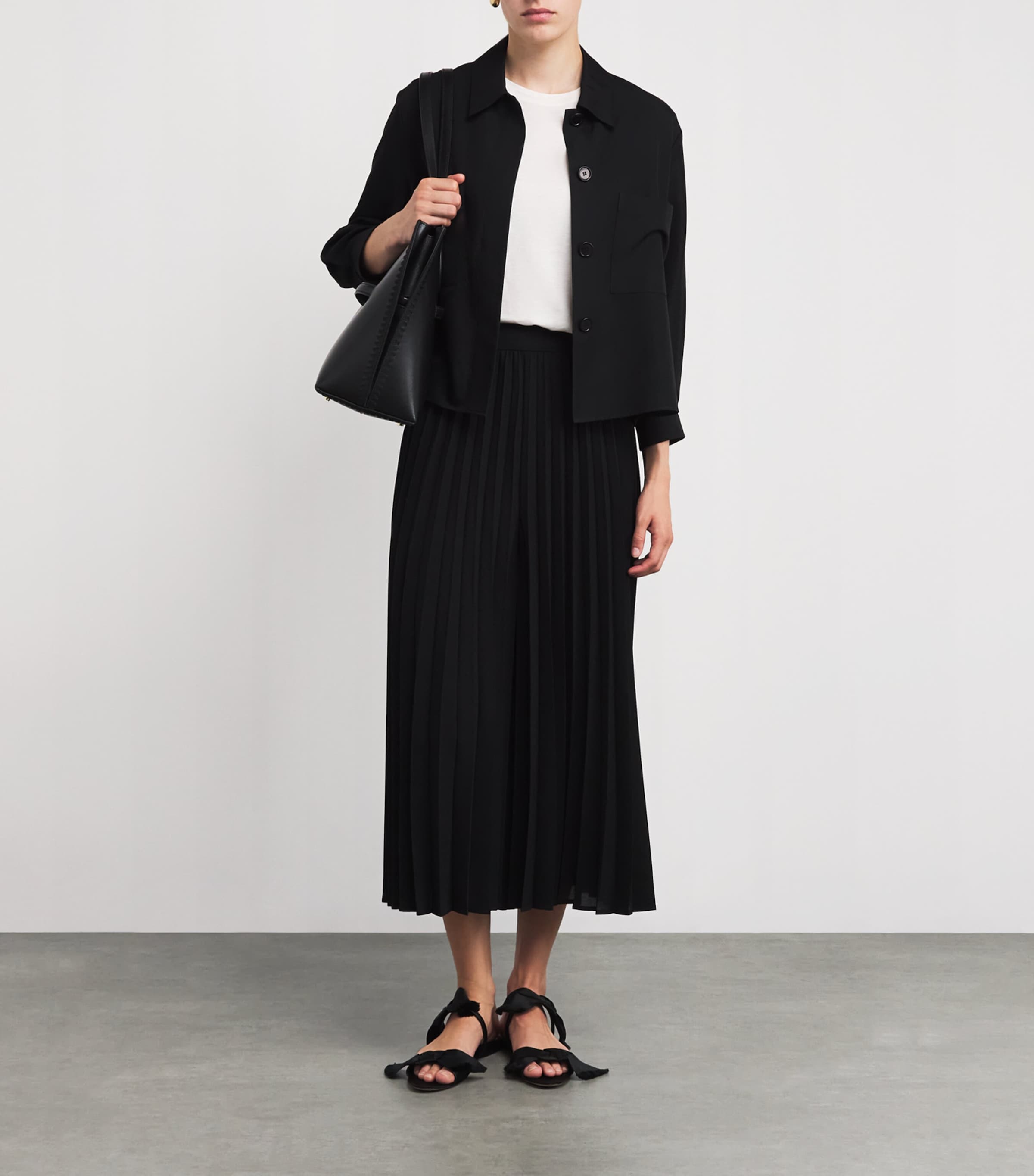 Cotton-Silk T-Shirt OFF WHITE Image 2