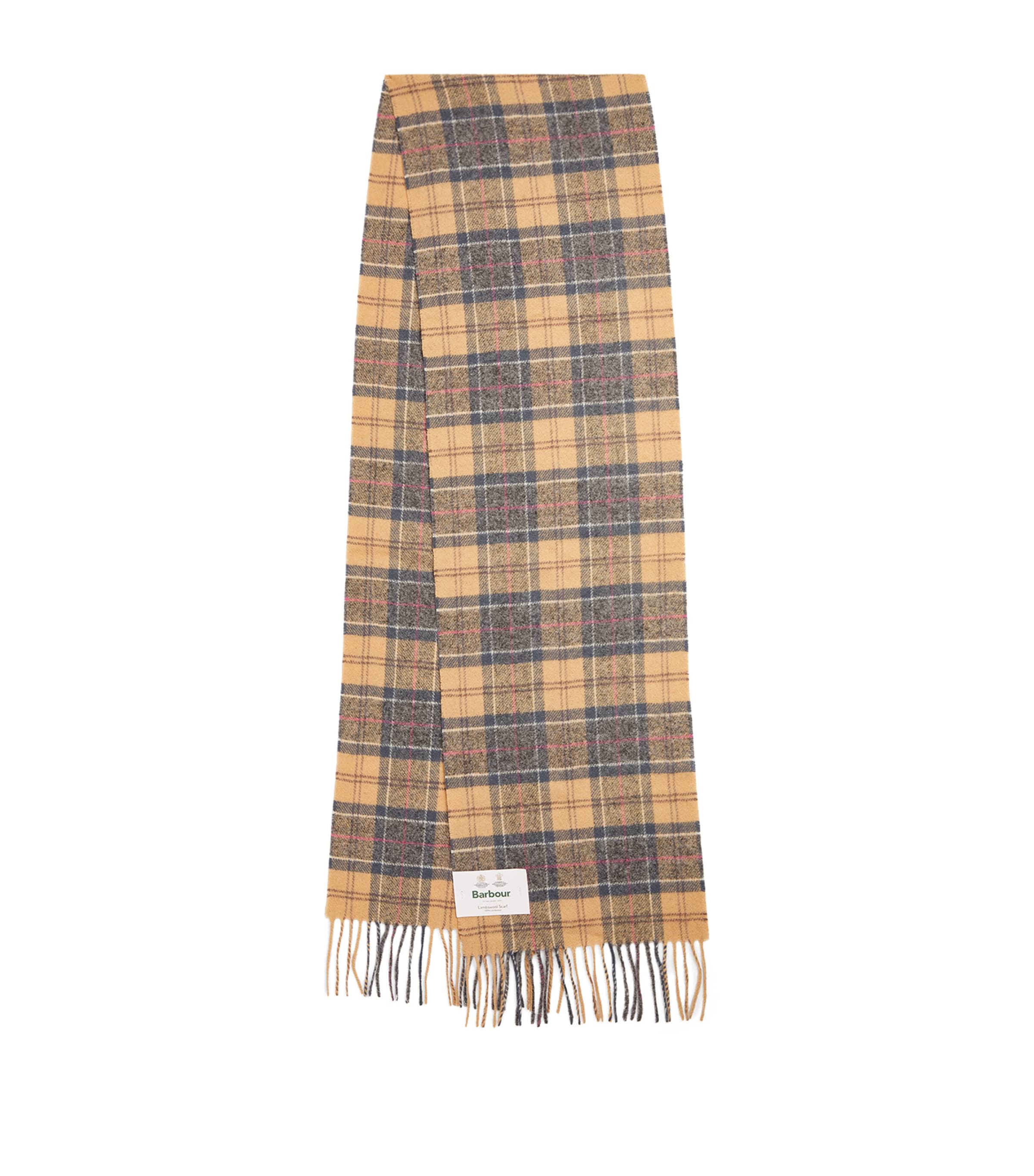 BARBOUR WOOL TARTAN SCARF 