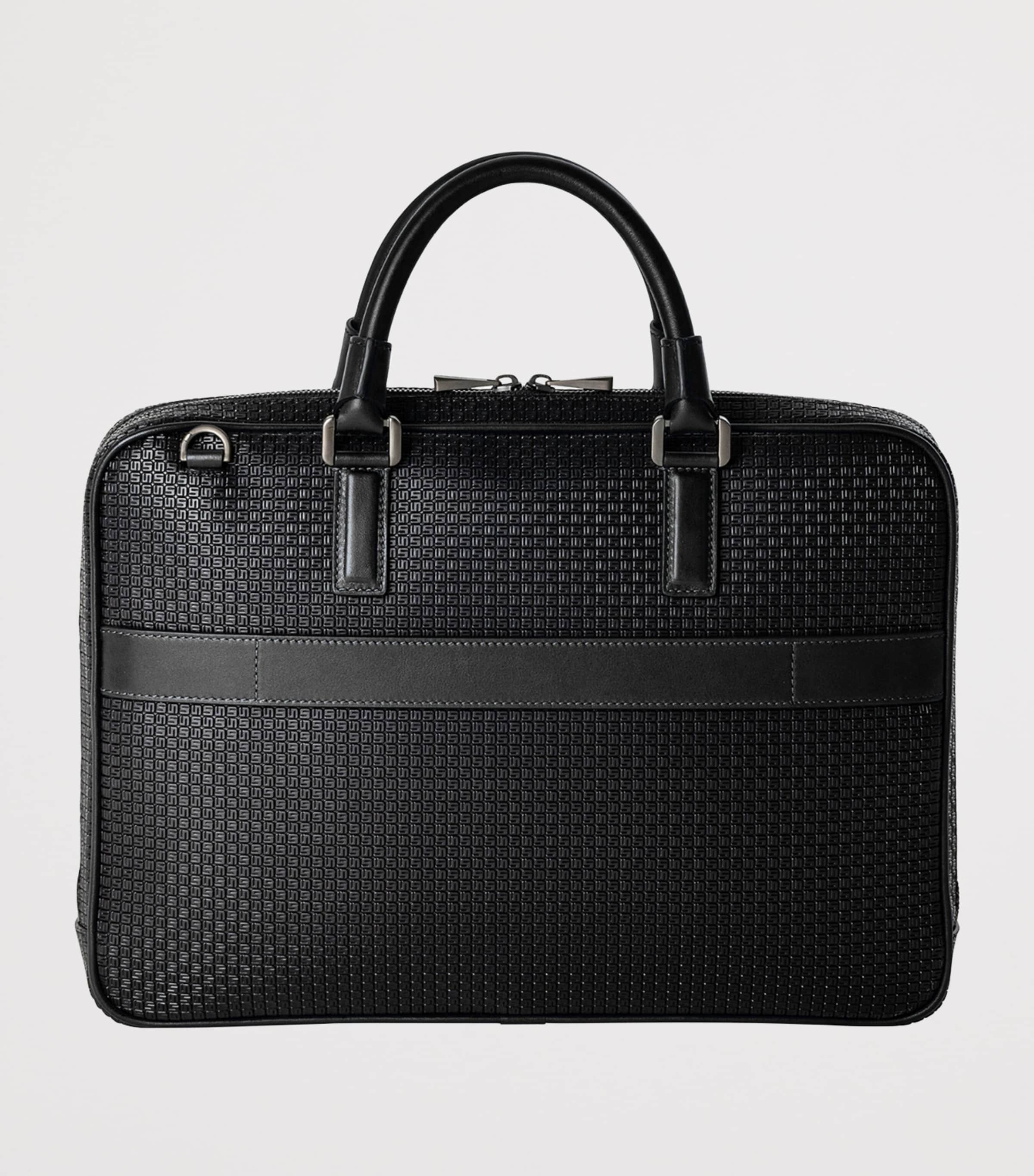 Extra Slim Stepan Briefcase BLACK ECLIPSE Image 3