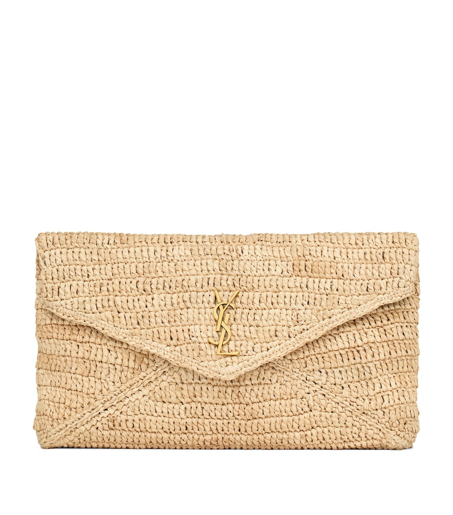 Raffia Cassandre Envelope Pouch 2080 Image 1