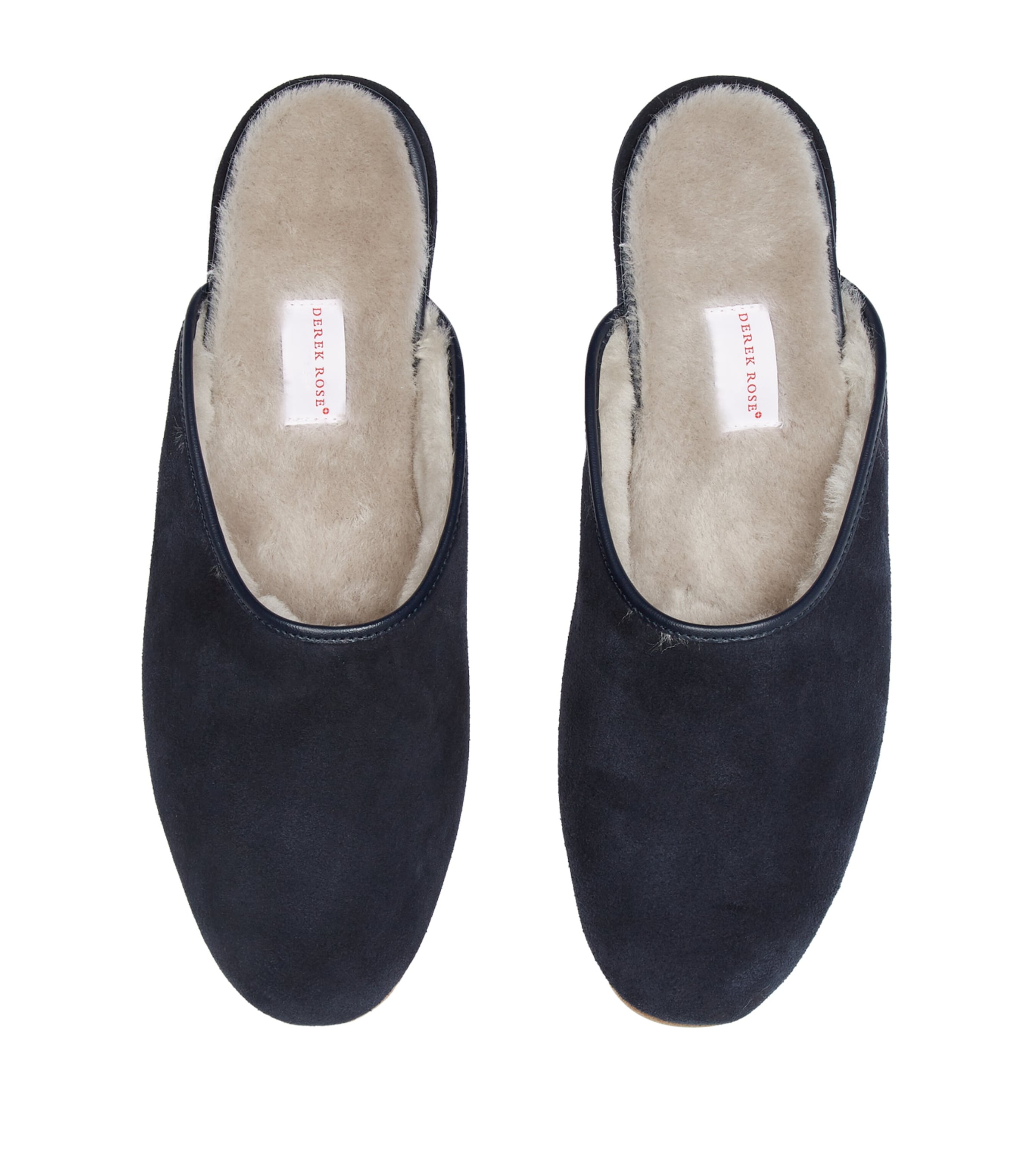 Suede Douglas Slippers NAVY Image 5
