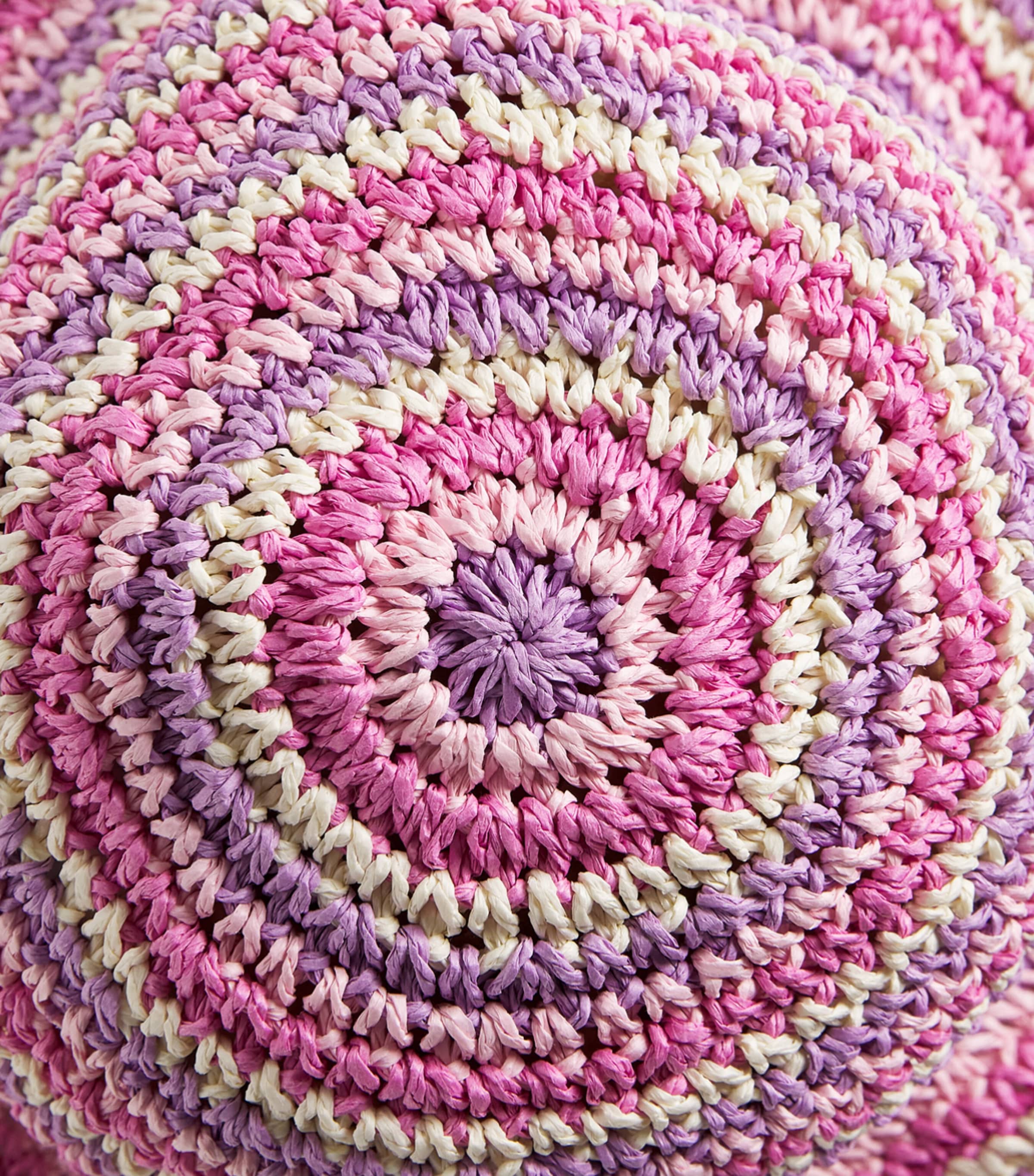 Missoni Crochet Stripe Bucket Hat Image 5