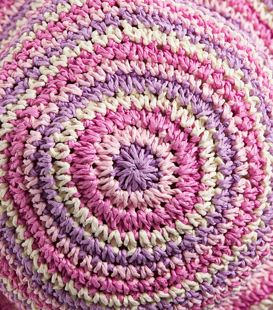 Missoni Crochet Stripe Bucket Hat Image 5