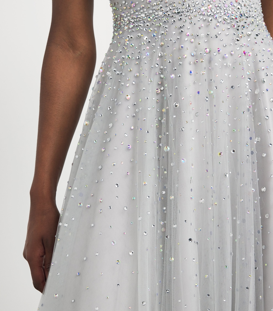 Tulle Crystal Shayla Gown AMMONITE 2005 Image 6