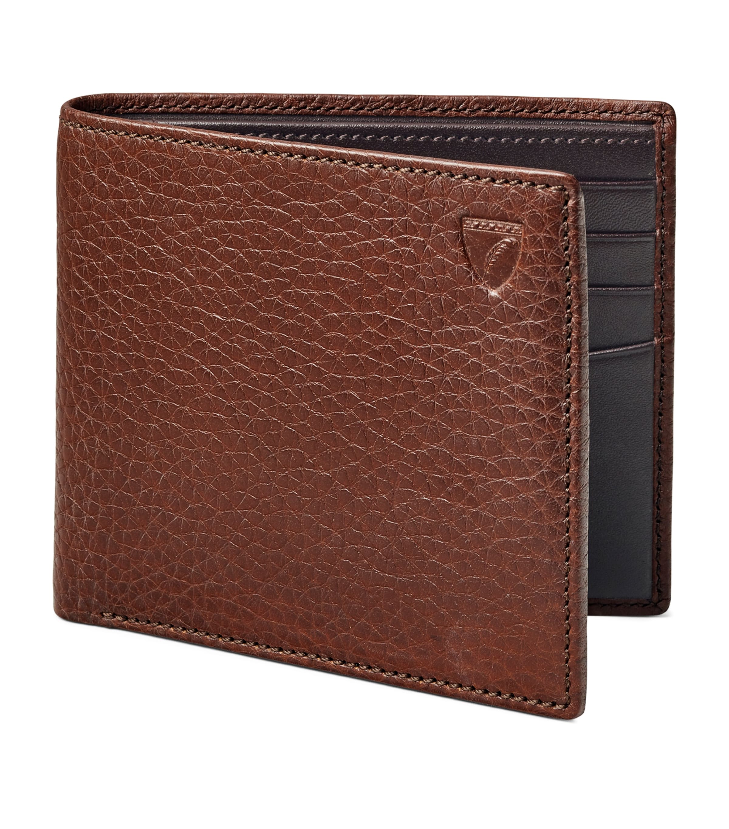 Classic Billfold Leather Wallet TOBACCO Image 4