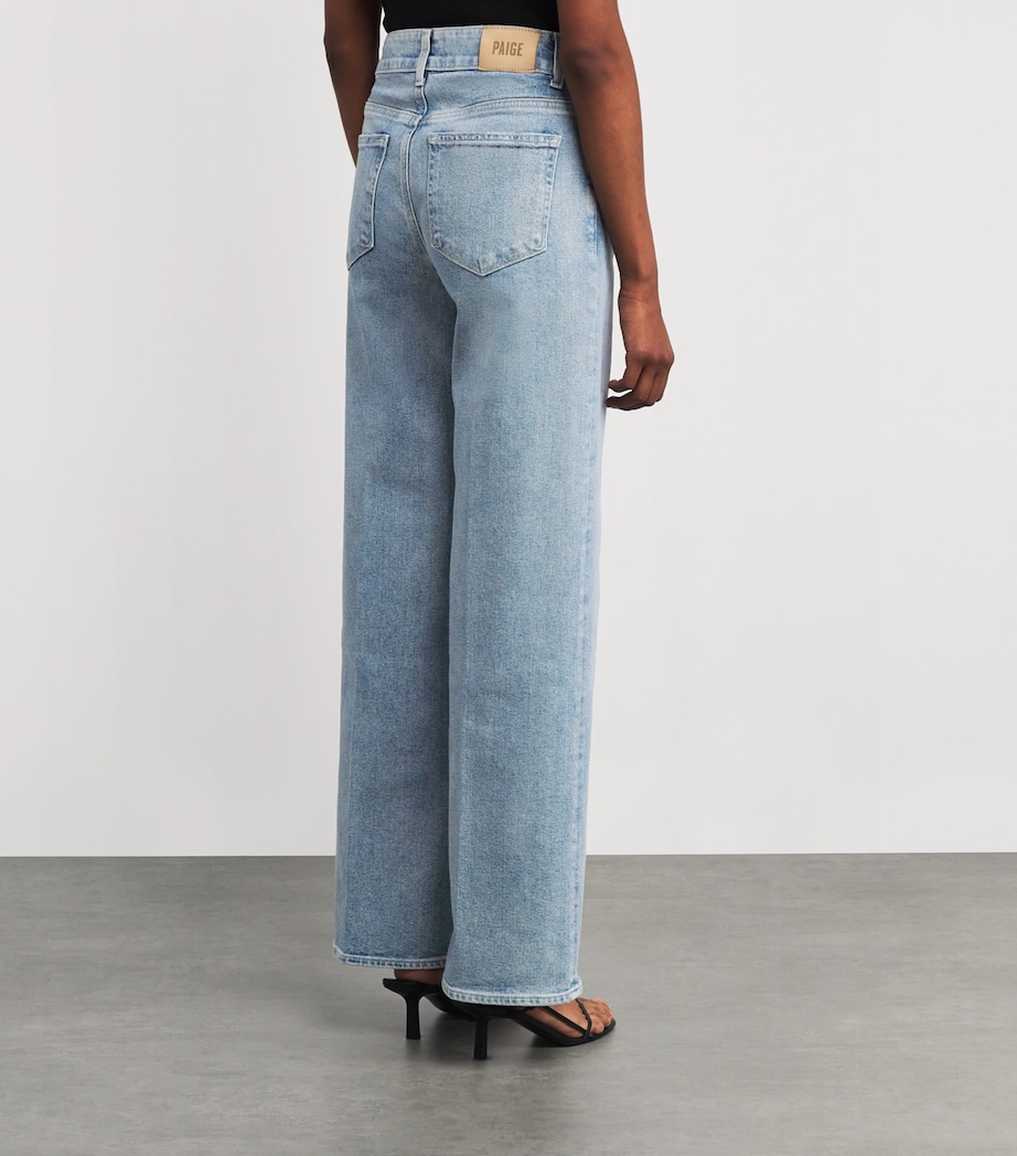 Vintage Wash Sasha Wide-Leg Jeans LOW KEY Image 4