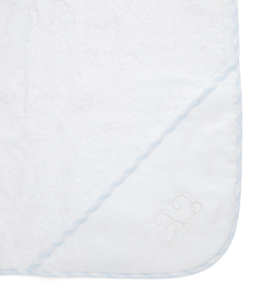 Cotton Hooded Towel BLUE Image 4