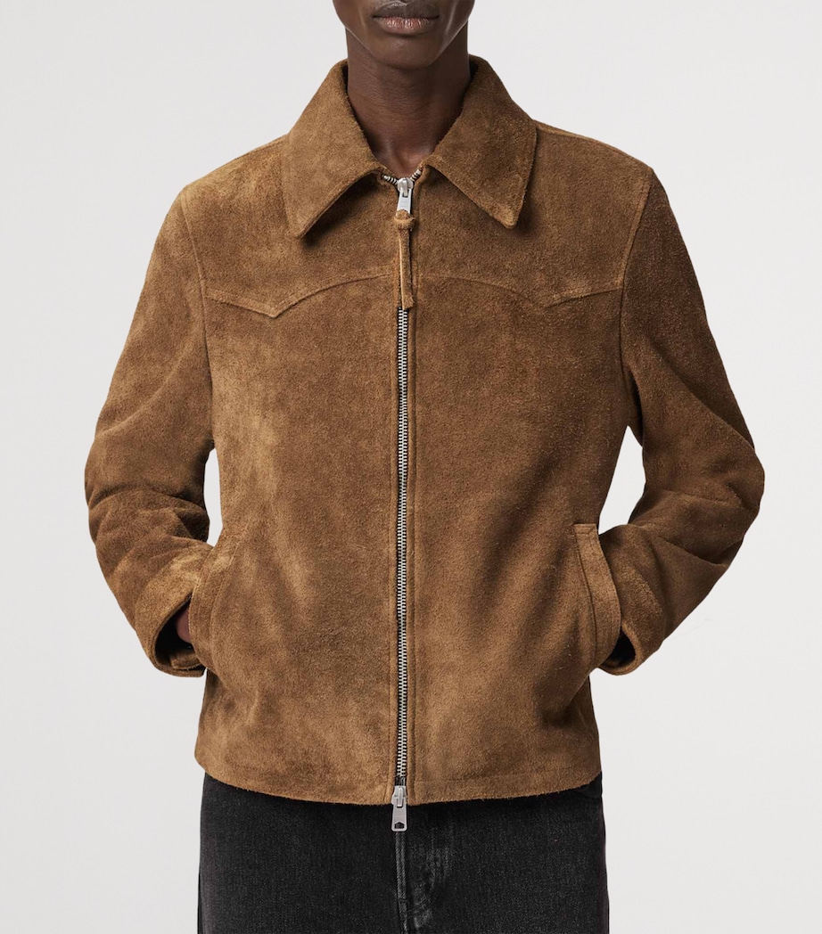 Suede Dellcot Jacket TOBACCO BROWN Image 4