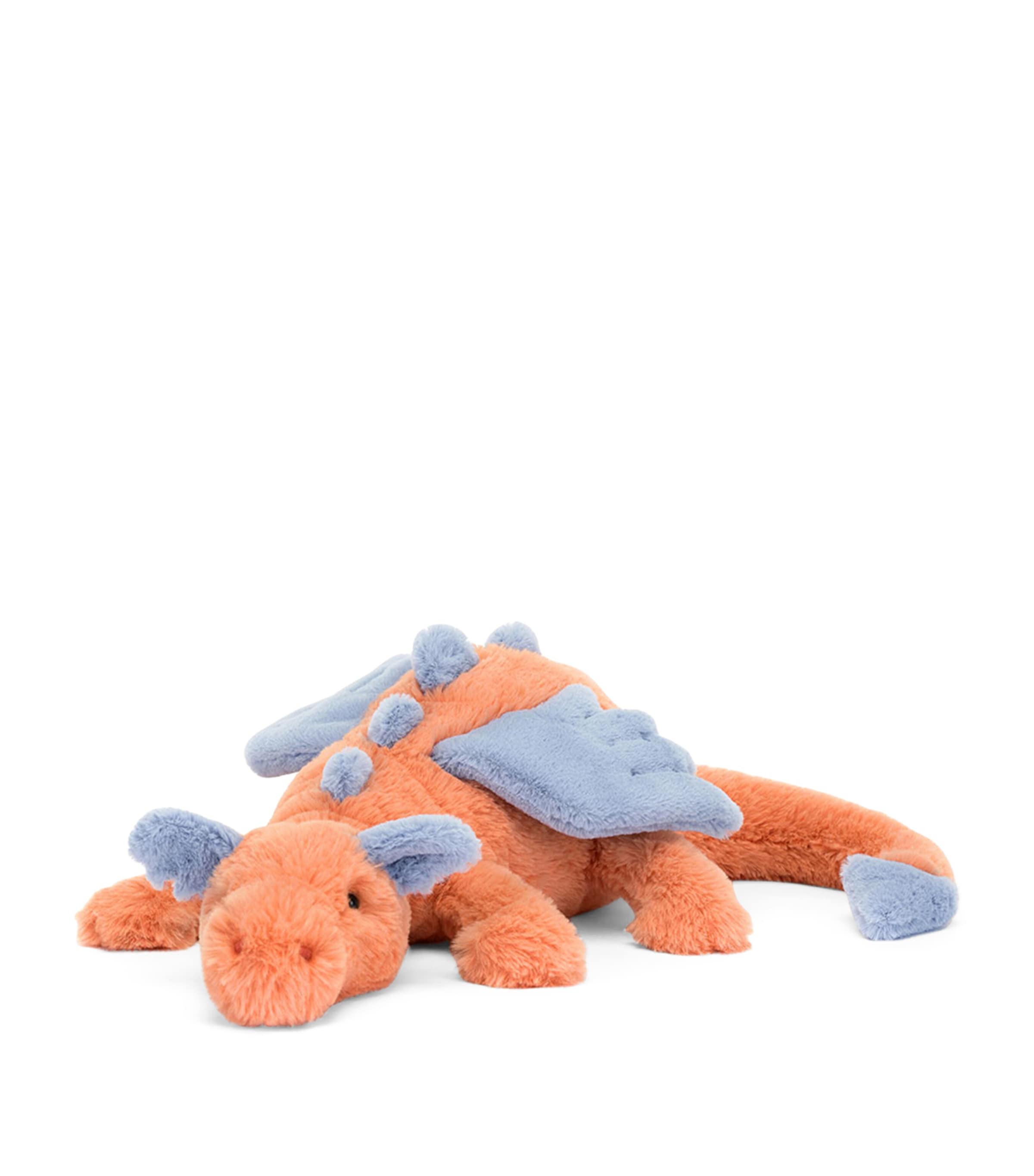 Jellycat Large Persimmon Snow Dragon In Multi