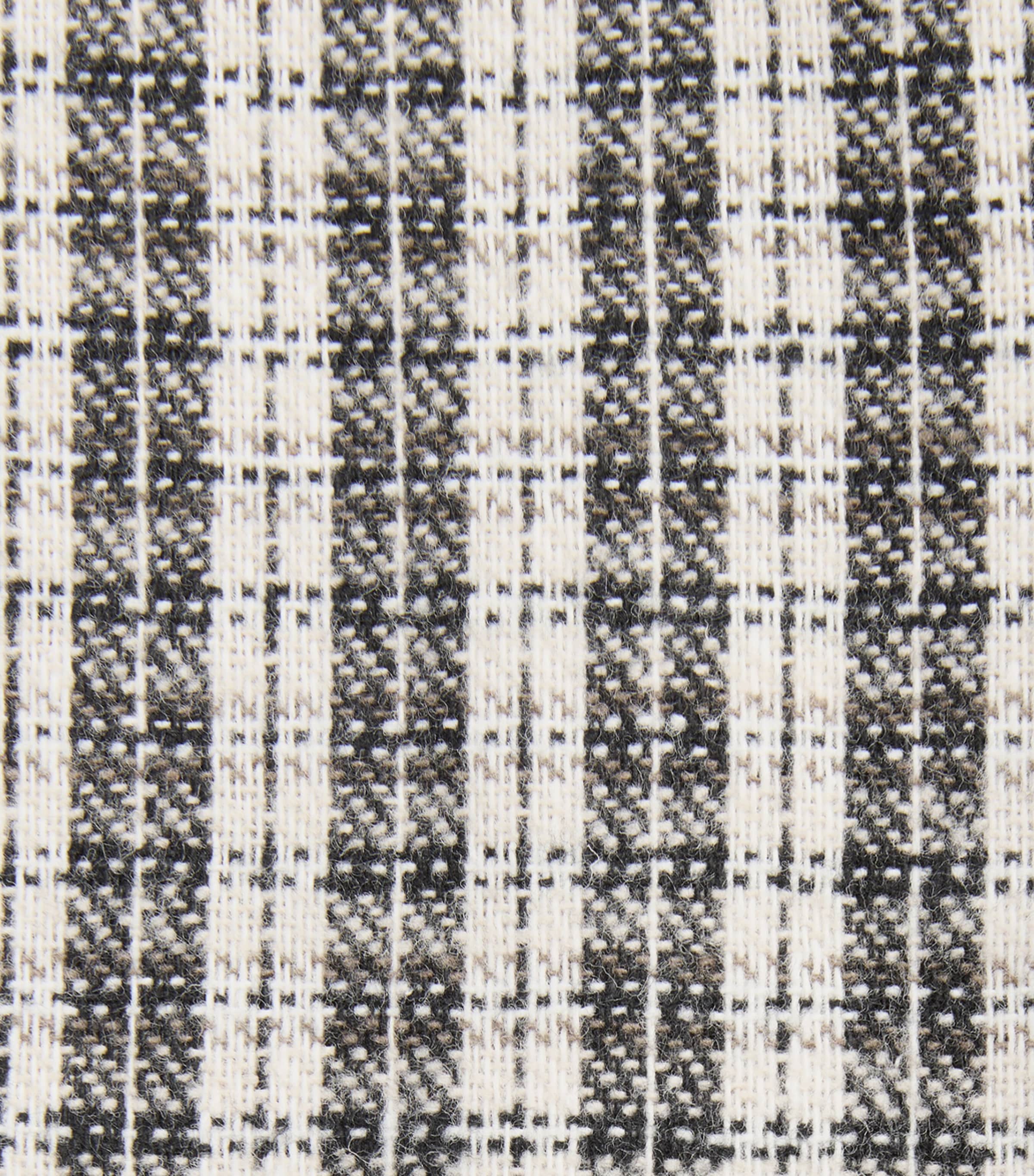 Samsøe Samsøe Mens Organic Cotton Check Saryan Shirt Brown Ch. Image 6