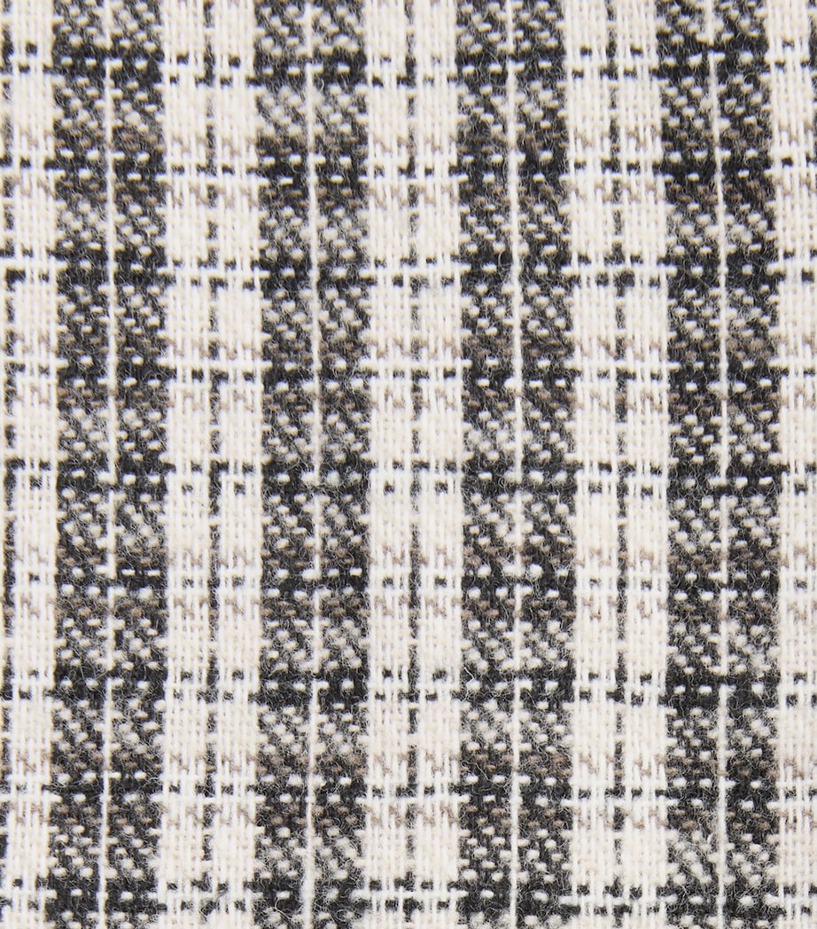 Samsøe Samsøe Mens Organic Cotton Check Saryan Shirt Brown Ch. Image 6