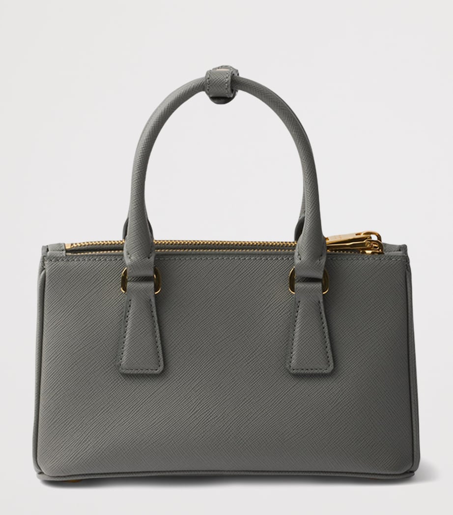 Mini Saffiano Leather Galleria Top-Handle Bag F0480 Image 4