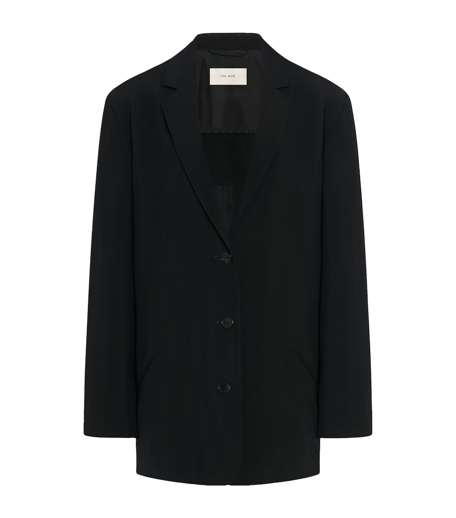 Aloha Wool Blazer BLACK Image 1