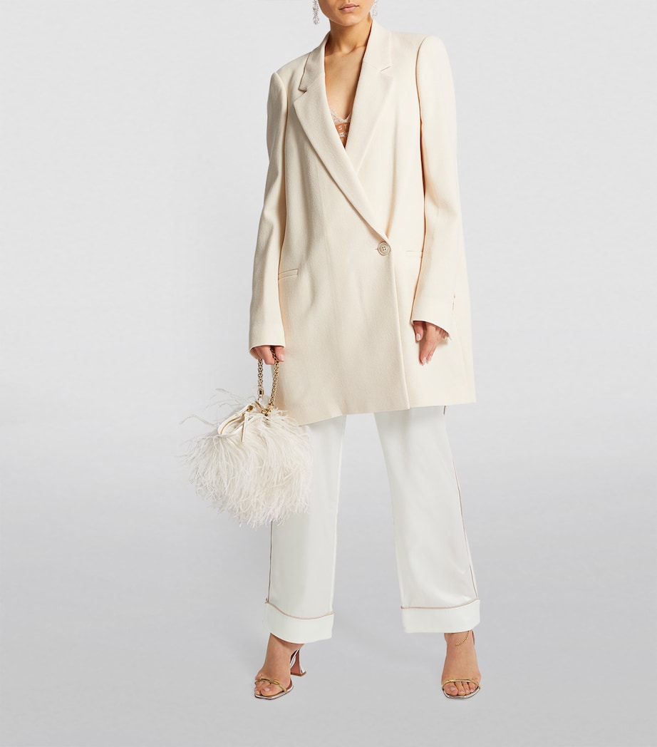 Silk Coco Pyjama Set IVORY OYSTER Image 4