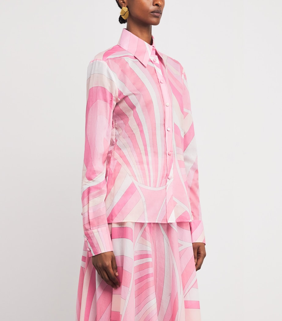 Cotton Printed Blouse 040 ROSA Image 3