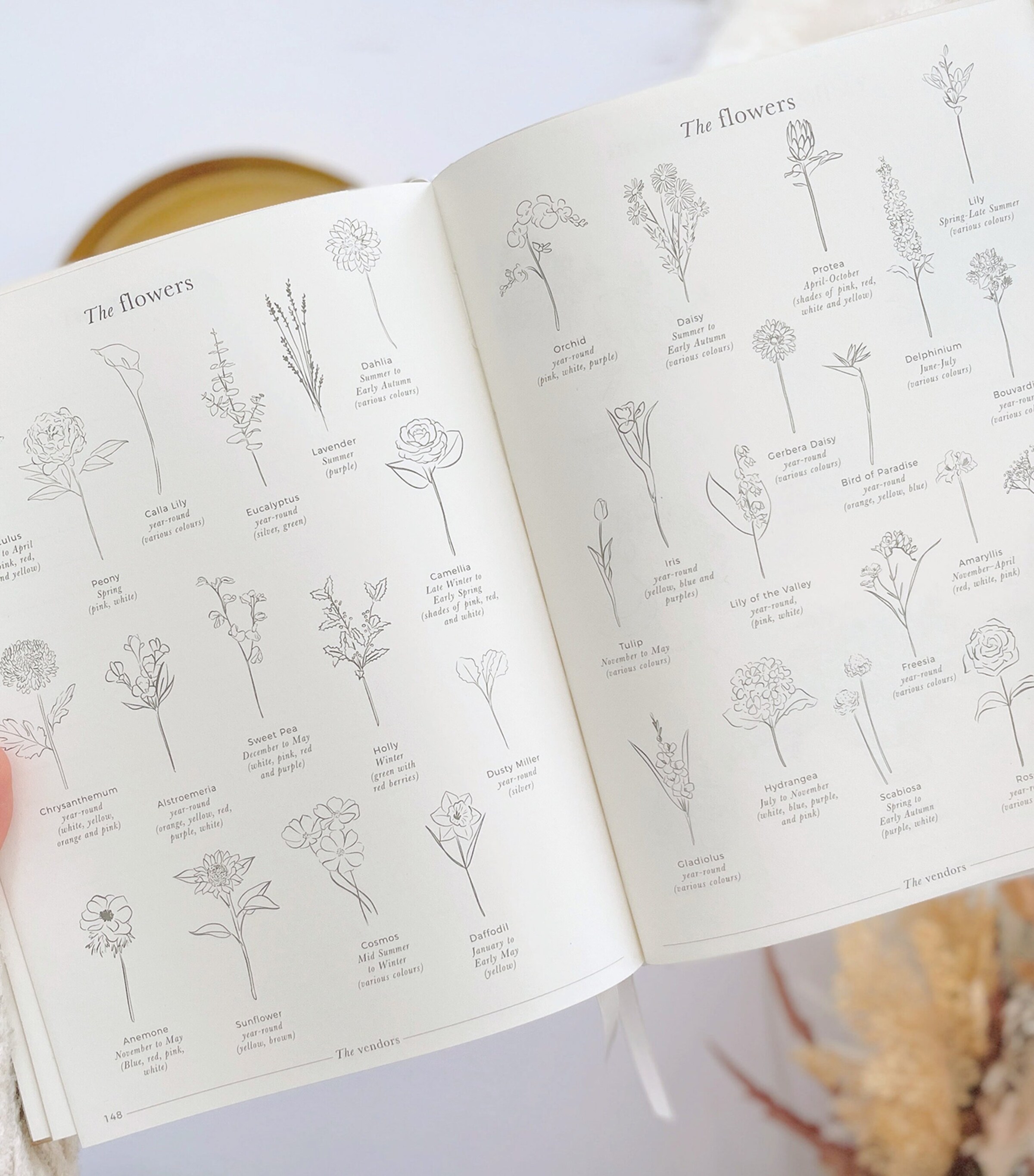 Blush and Gold Luxury Wedding Planner White, Green, Gold Image 15