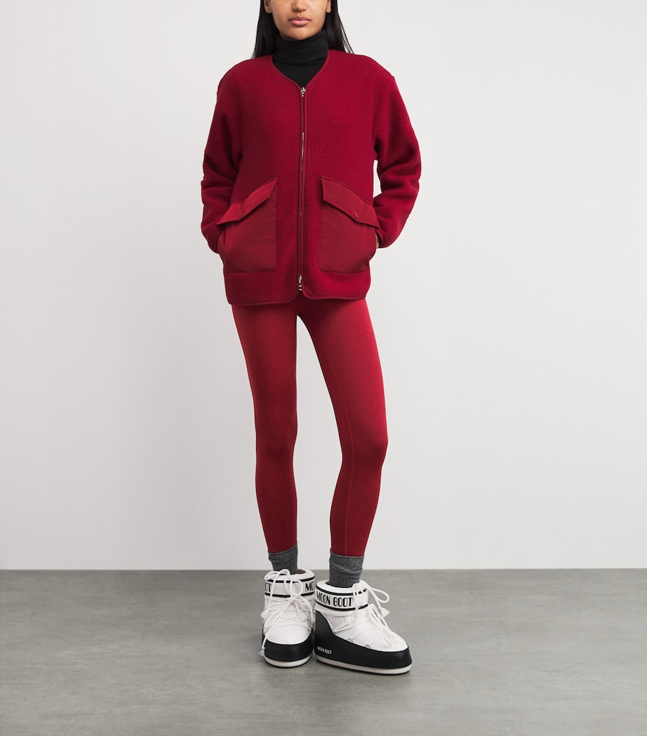 Always Warm Base Layer Leggings RED DAHLIA MARL Image 2