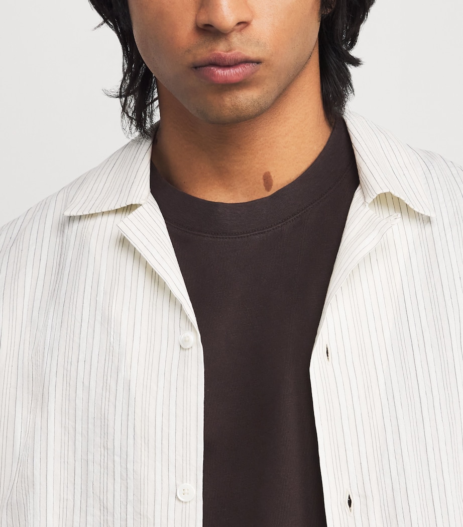 Organic Cotton Oversized Milton T-Shirt DARK BROWN Image 6