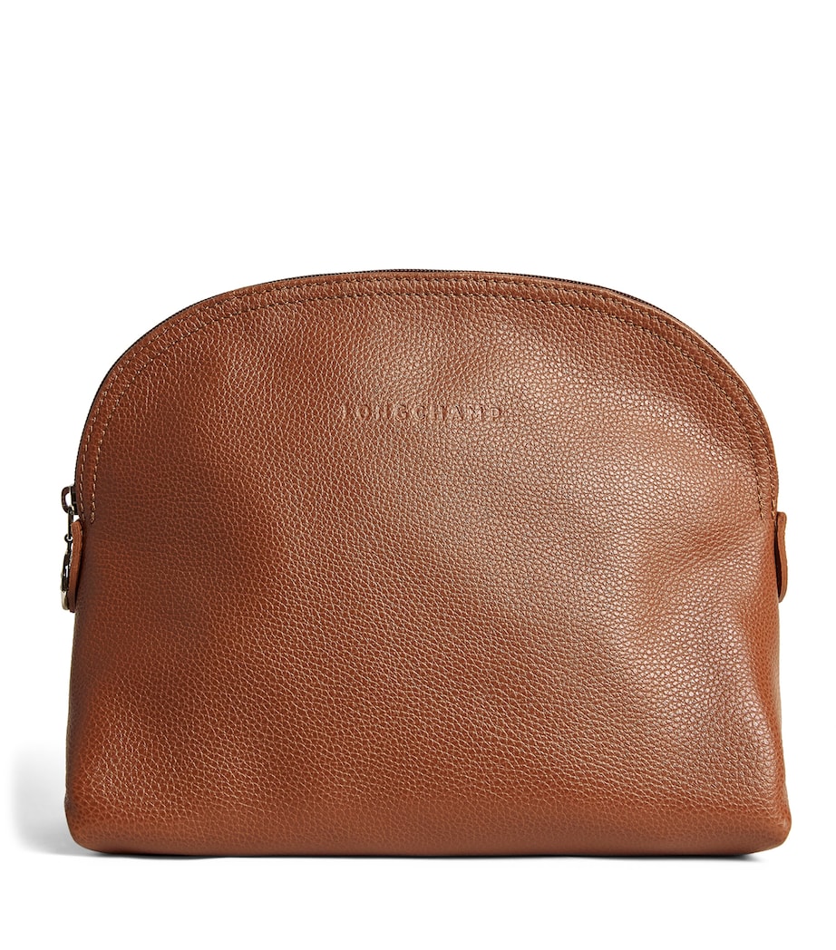 Leather Le Foulonné Wash Bag F72 CARAMEL Image 1
