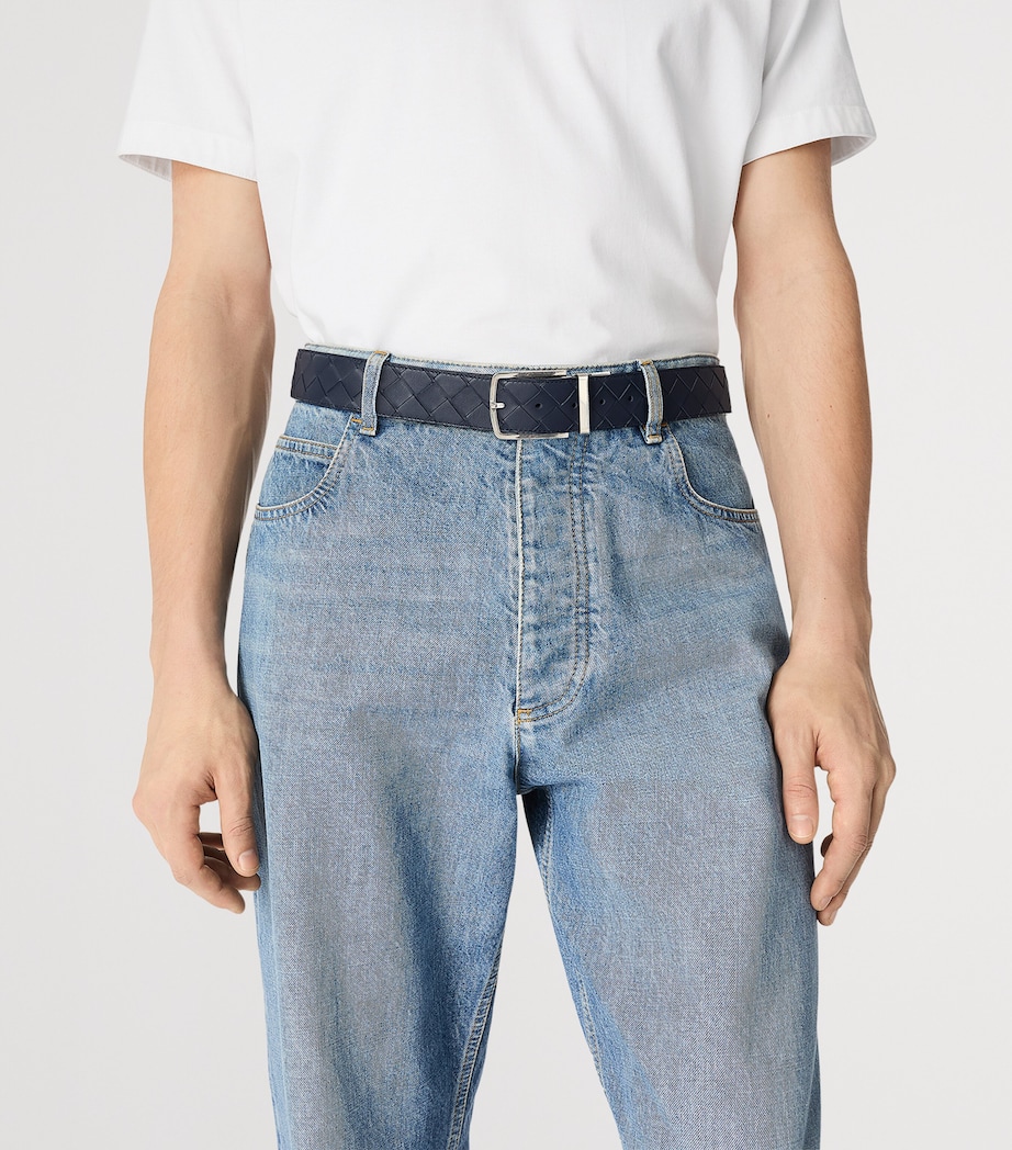 Leather Reversible Intrecciato Belt 3258 Image 2