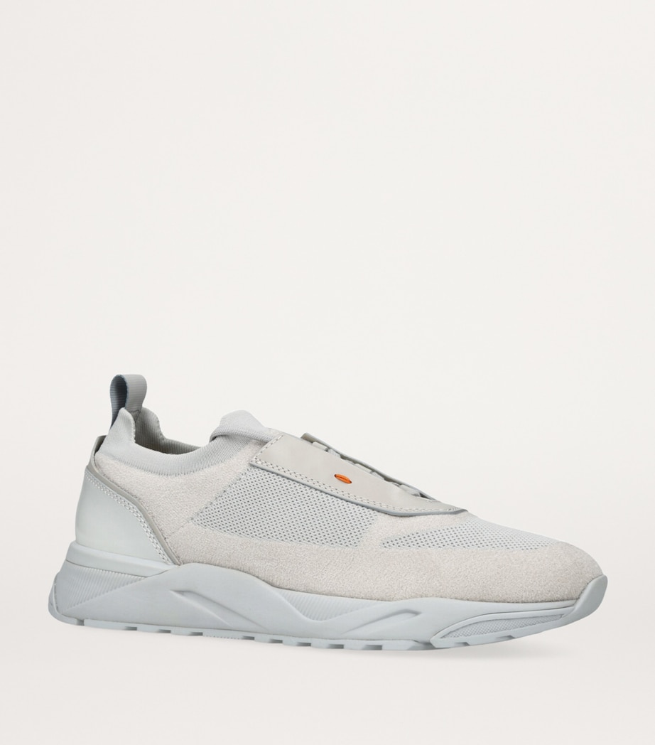 Technical-Knit Runner Sneakers GREY Image 3
