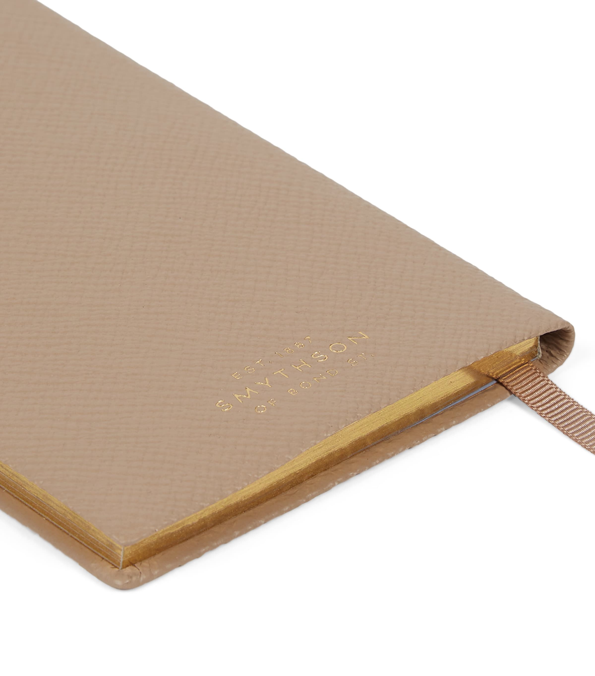 Panama Leather Weekly Diary 2026 SANDSTONE Image 6