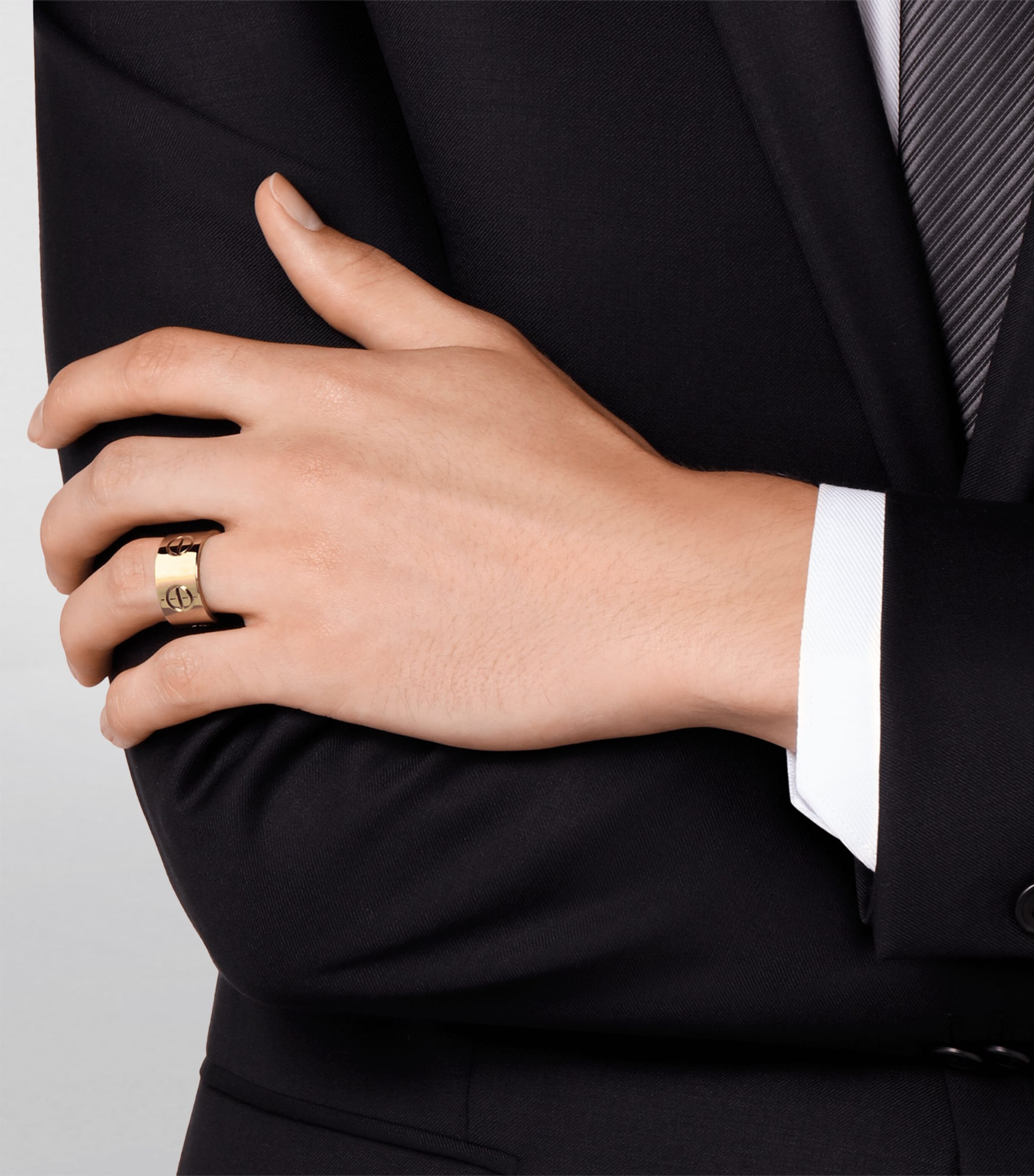 Yellow Gold LOVE Ring YELLOW GOLD Image 7