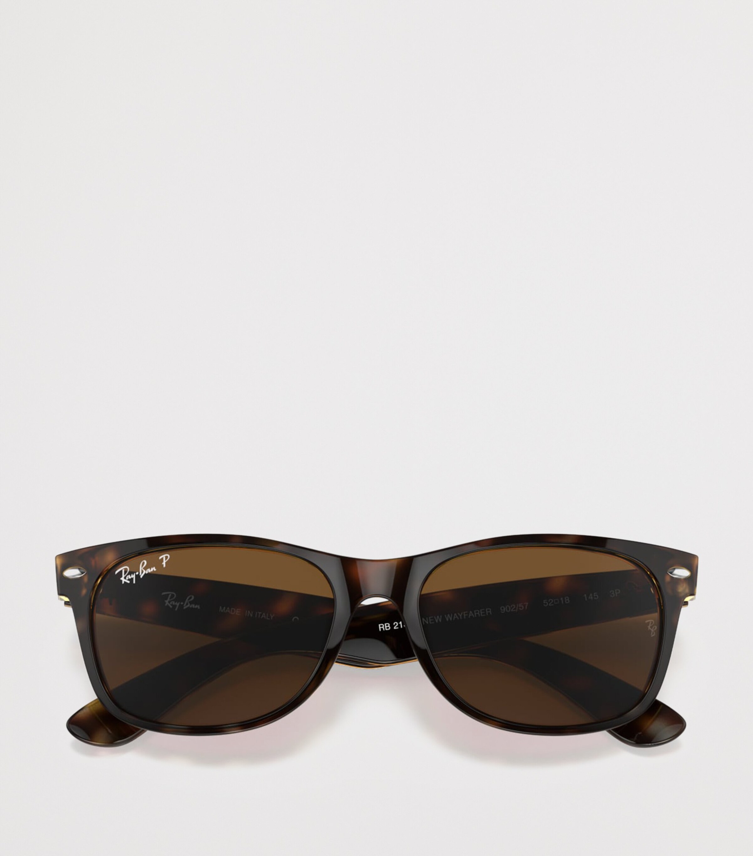 Ray-Ban Square Wayfarer Sunglasses Brown Image 7