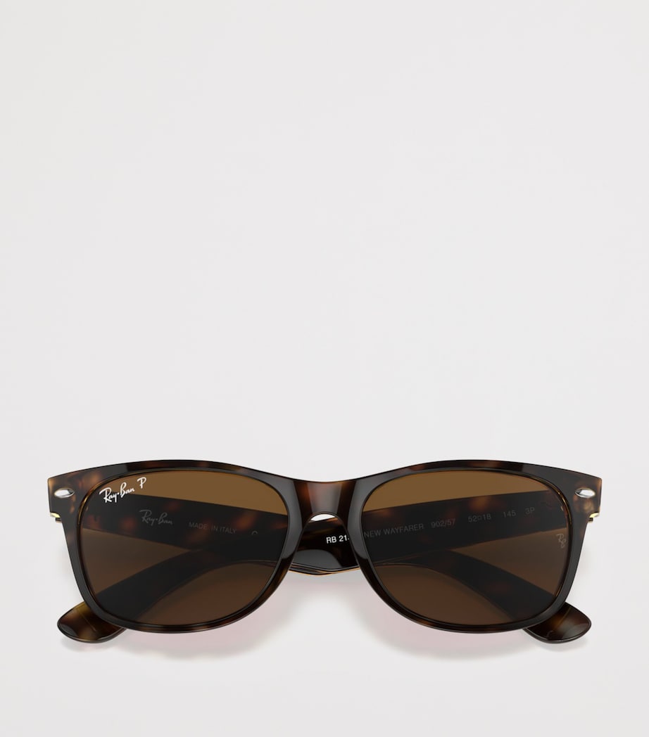 Ray-Ban Square Wayfarer Sunglasses Brown Image 7