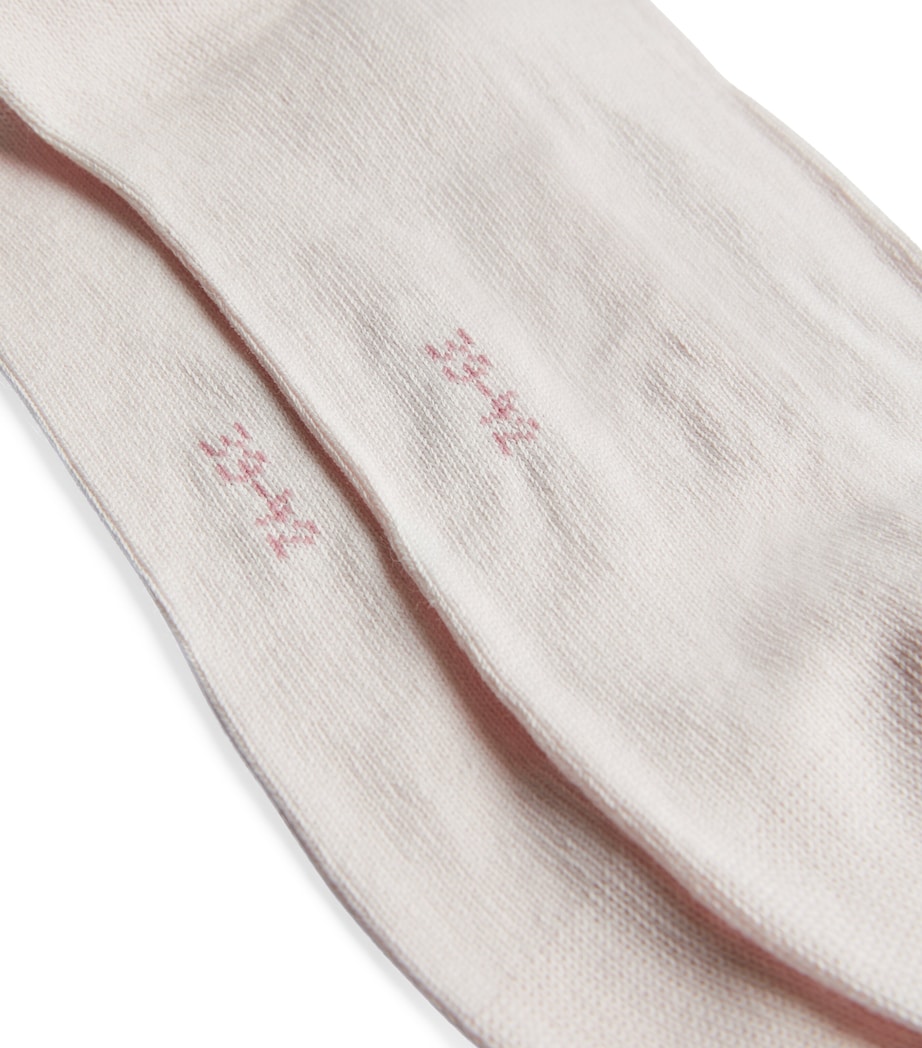 Cotton-Blend Family Socks LIGHT PINK Image 2