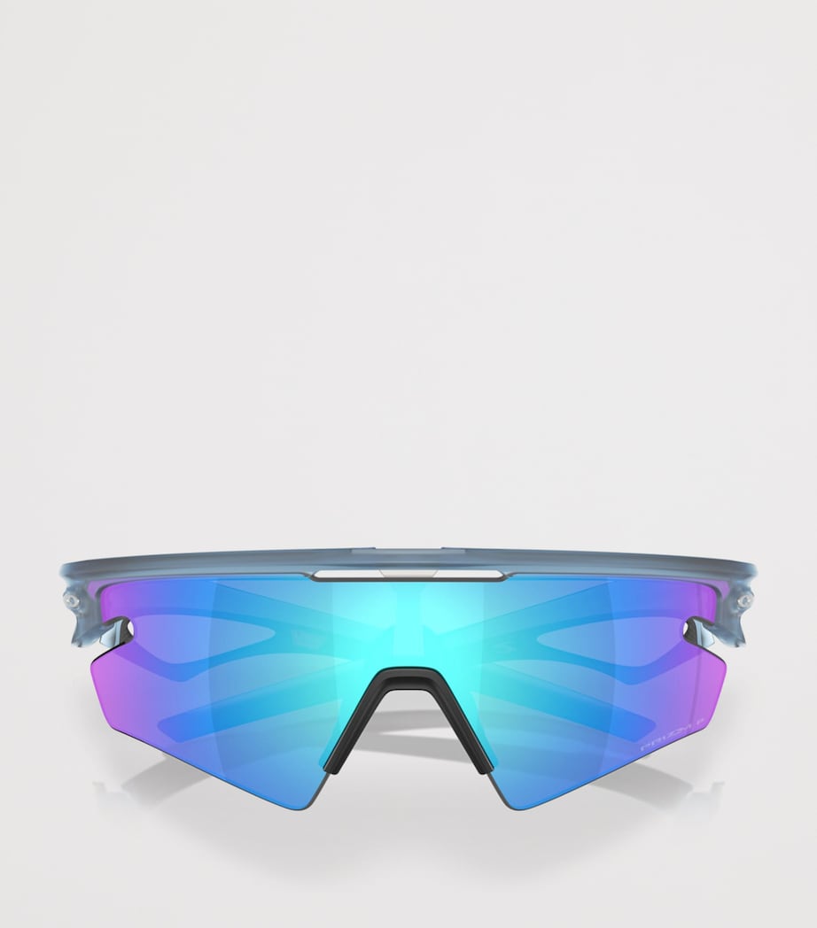 Oakley Sphaera Slash Rectangle Sunglasses Blue Image 6
