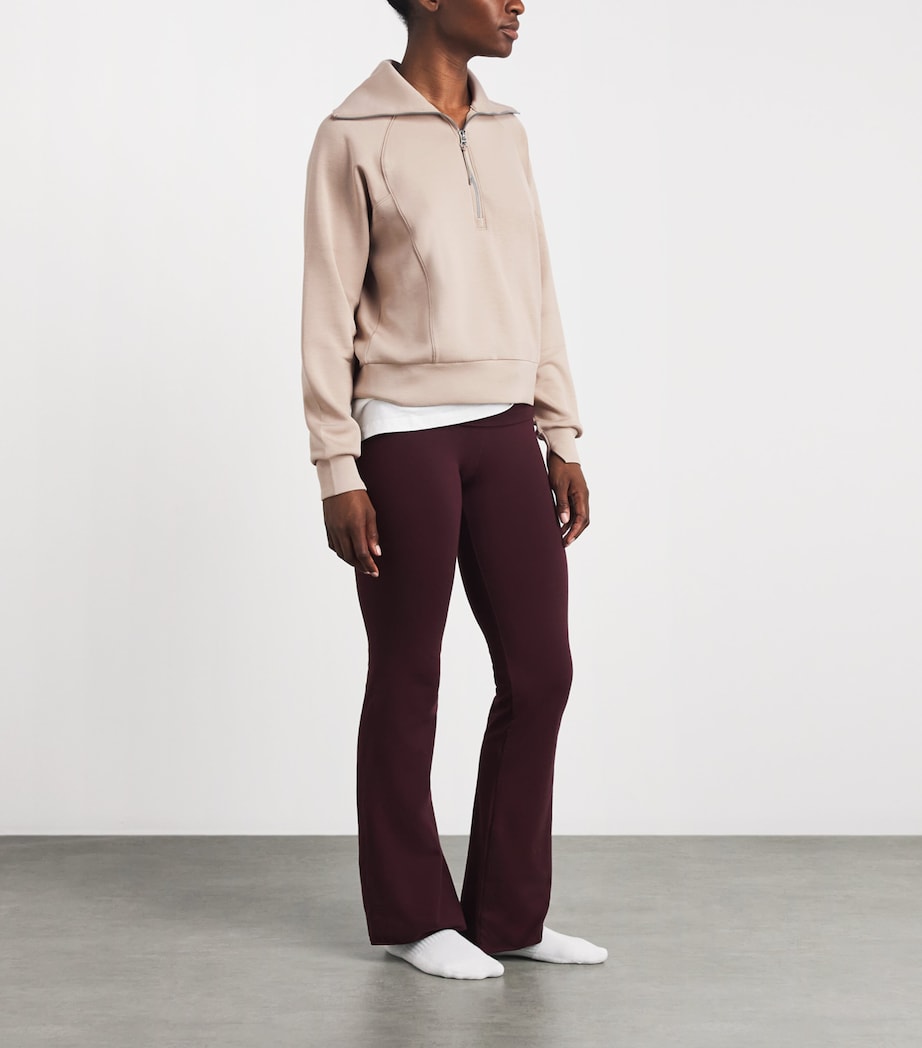 SPANX Womens AirEssentials Half-zip Sweatshirt Dune Image 2