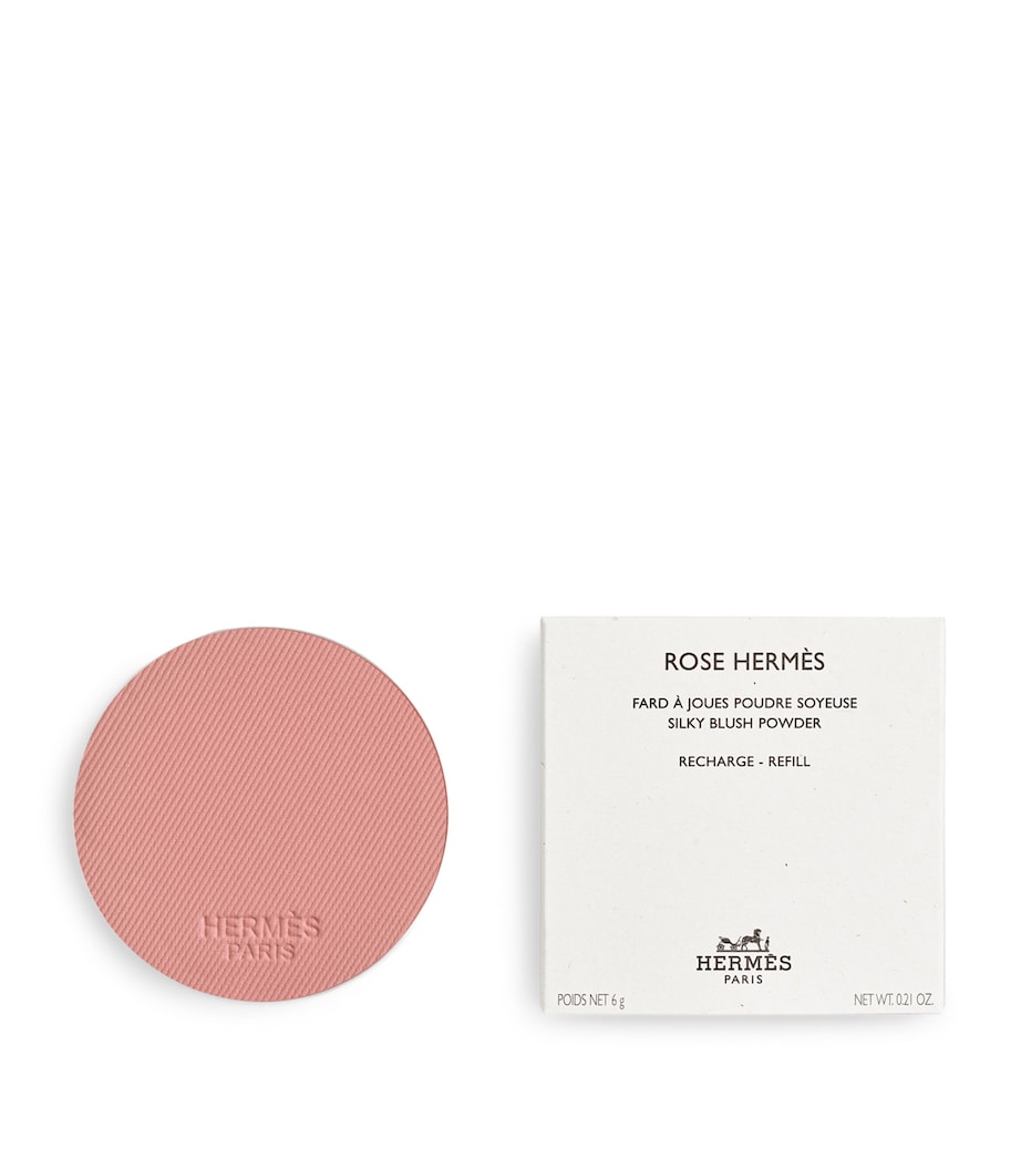 HERMÈS Rose Hermès Silky Blush Powder Refill Rose Ombre Image 1