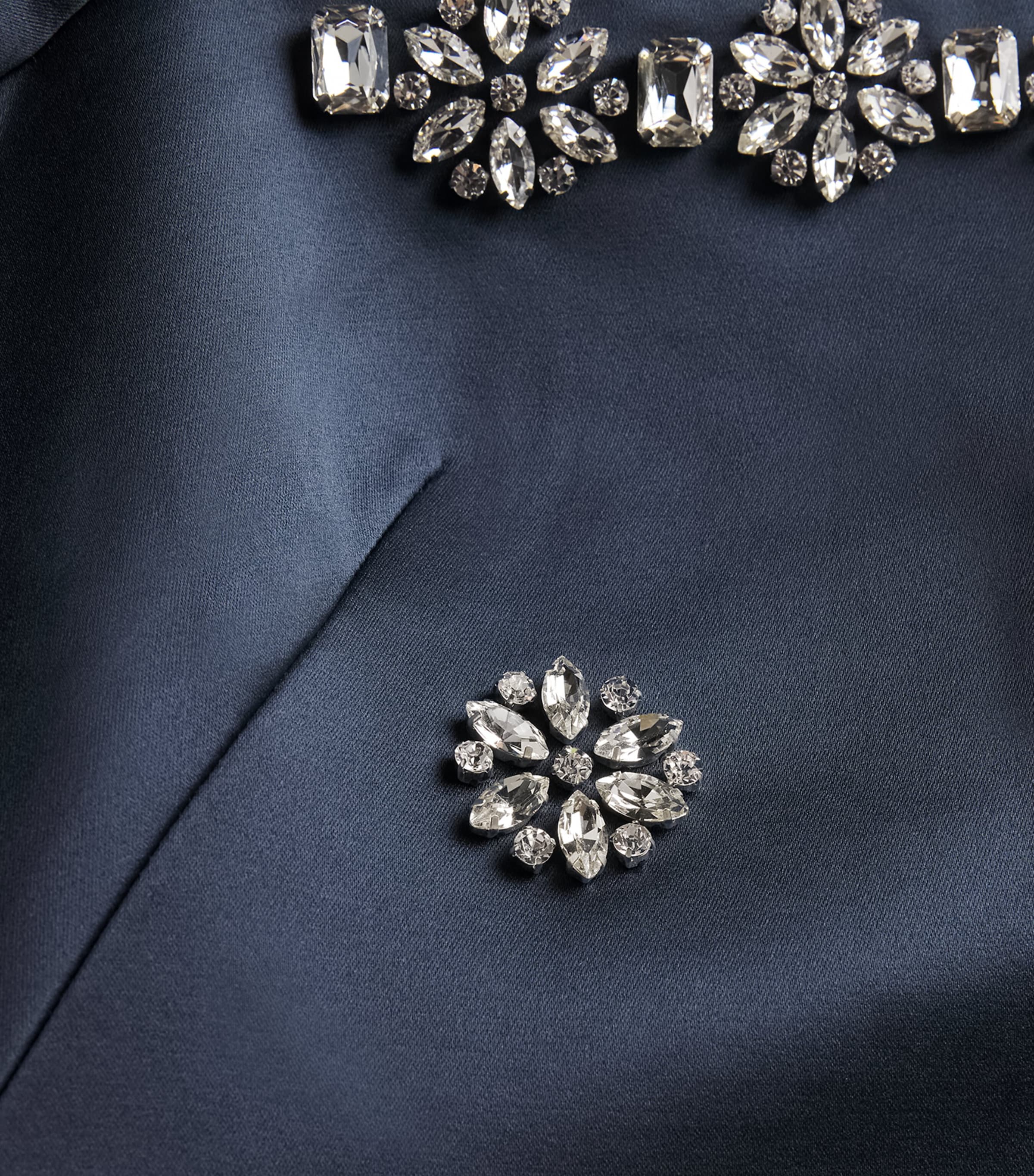 Duchesse Satin Dea Gown MIDNIGHT Image 5