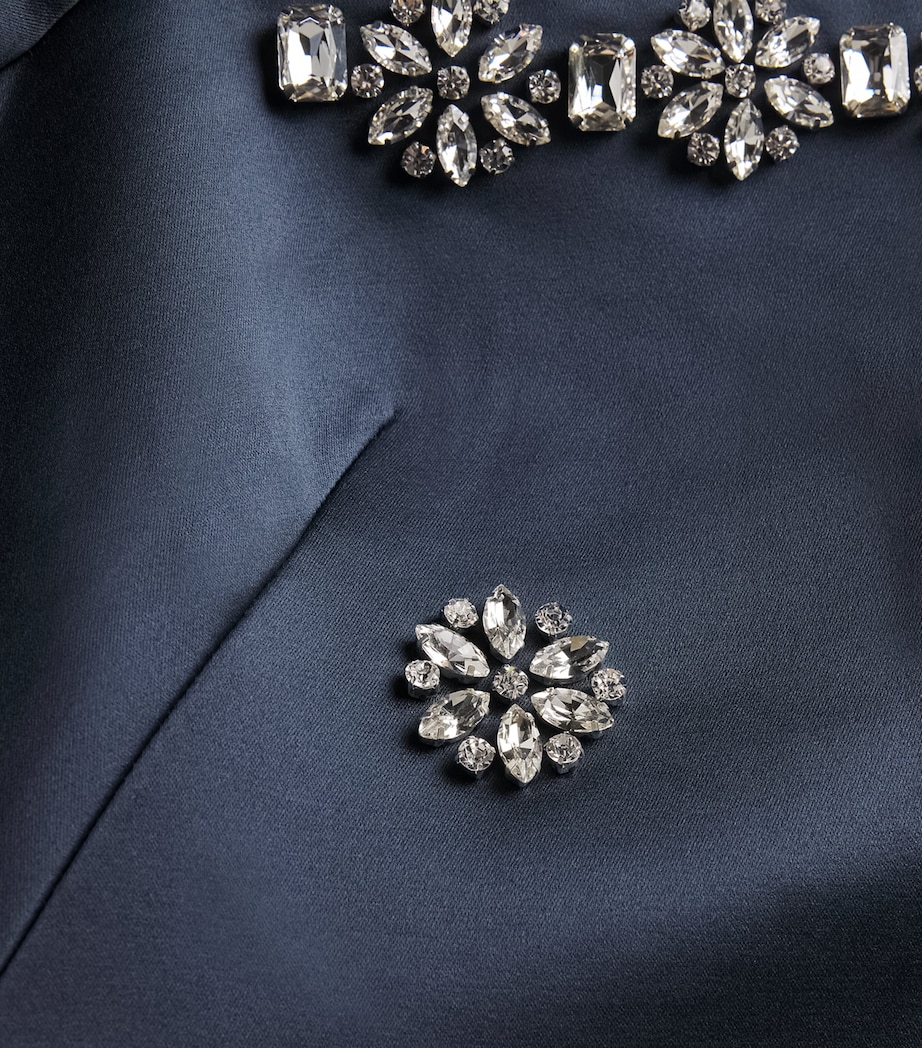 Duchesse Satin Dea Gown MIDNIGHT Image 5