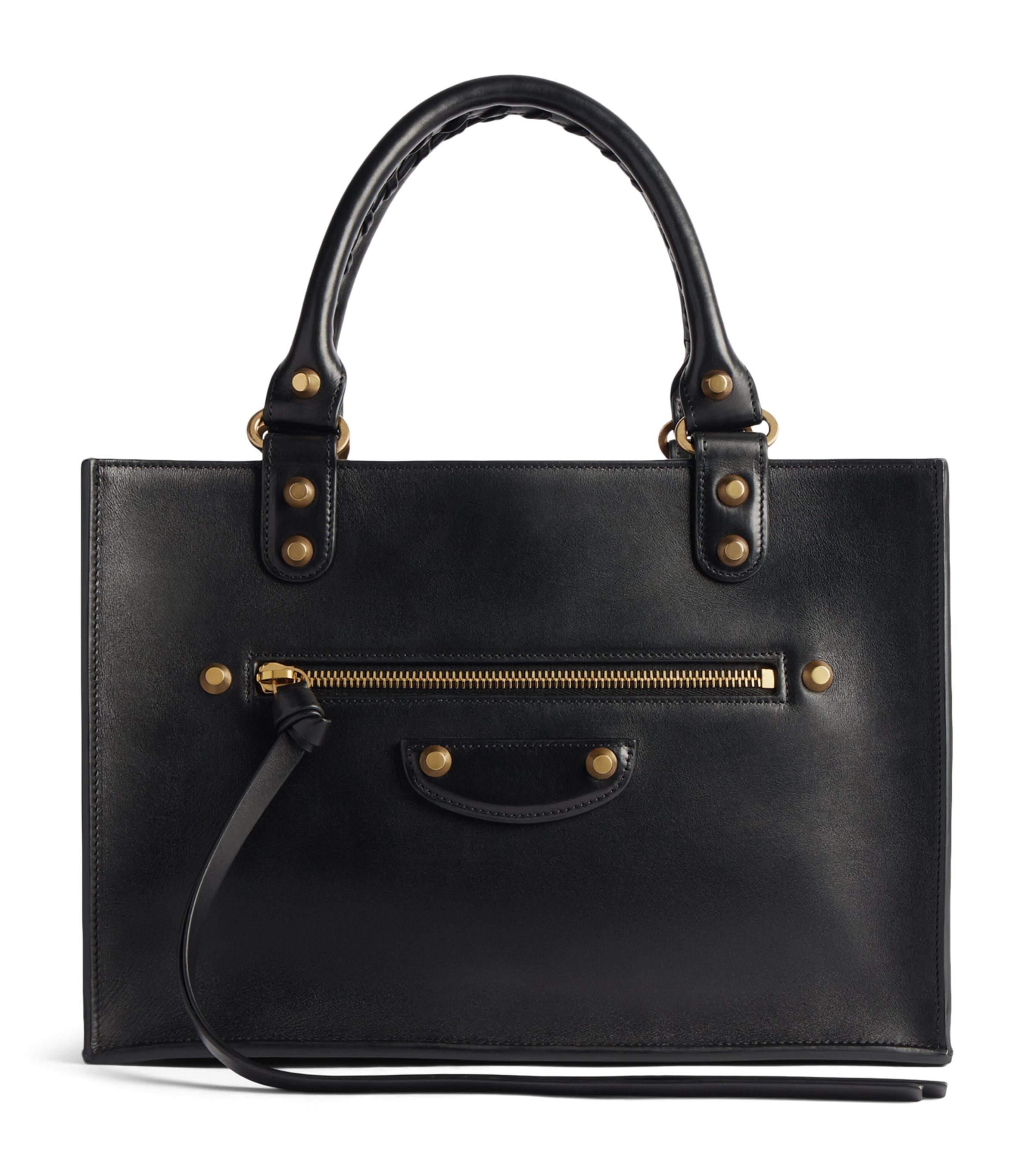Balenciaga Medium Leather Le City Tote Bag Image 1