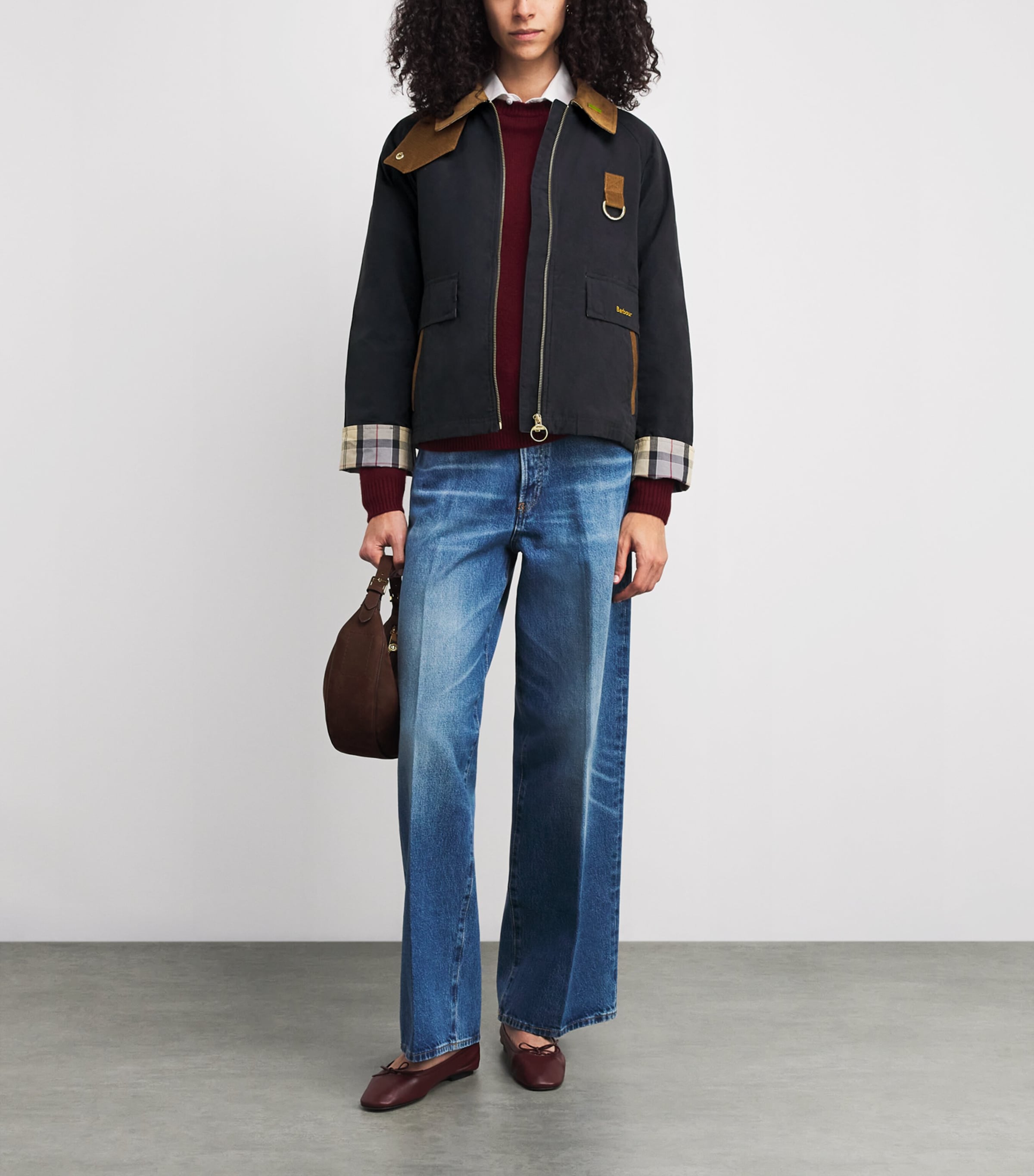 Cotton-Blend Icons Spey Showerproof Jacket DARK NAVY/DRESS Image 2