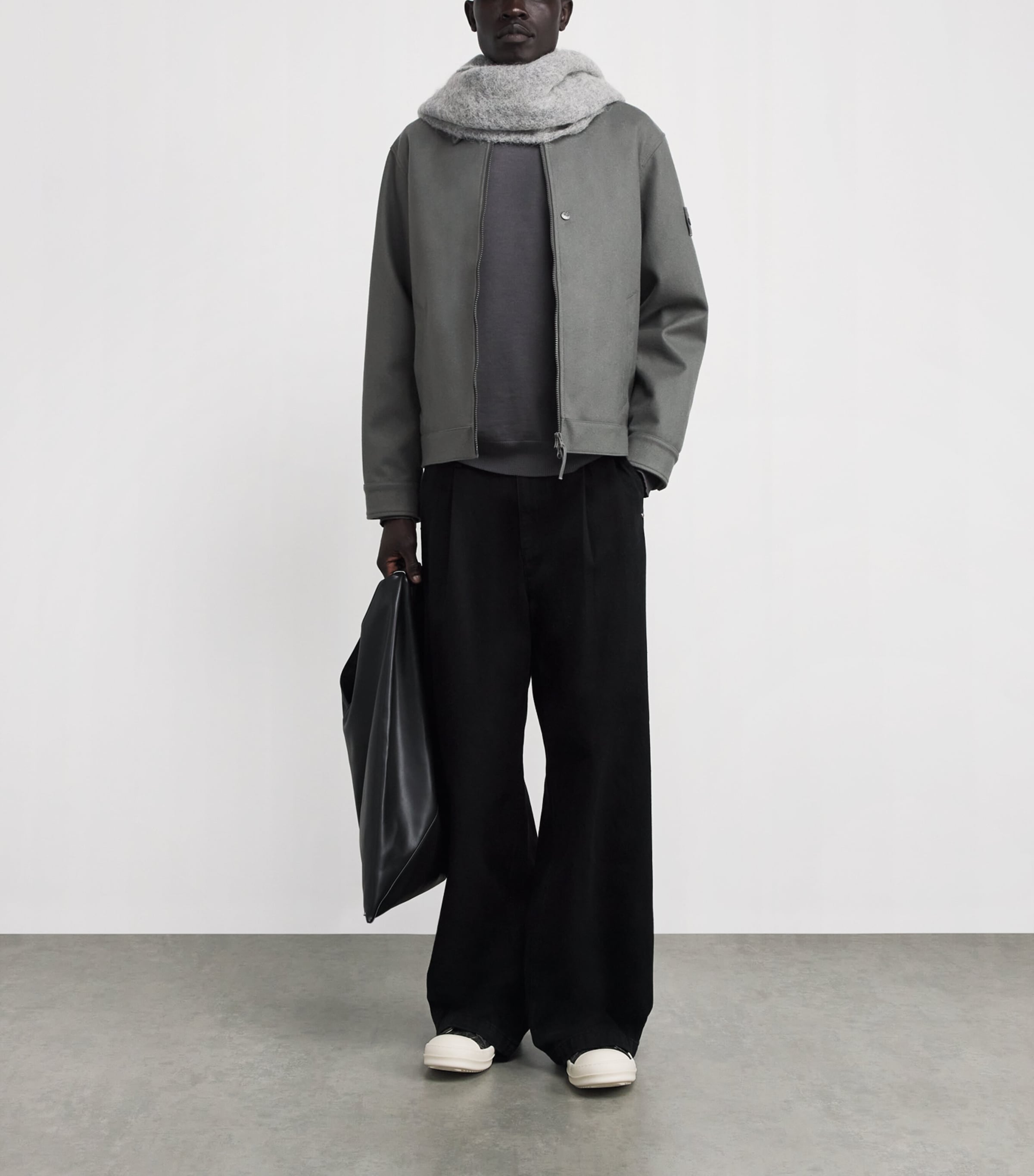 Wool-Blend Jacket V0067 Image 2