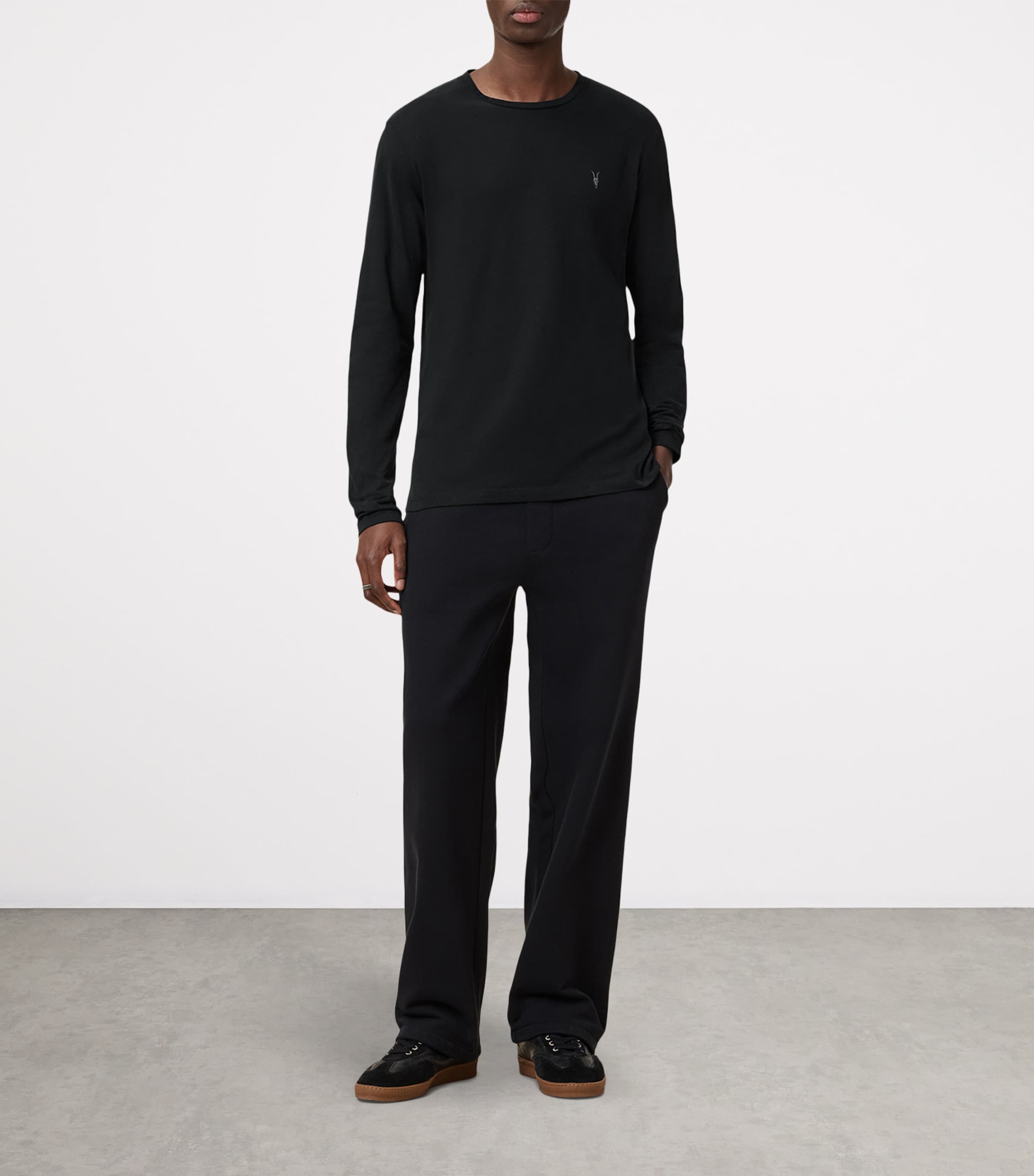 Cotton Brace T-Shirt JET BLACK Image 2