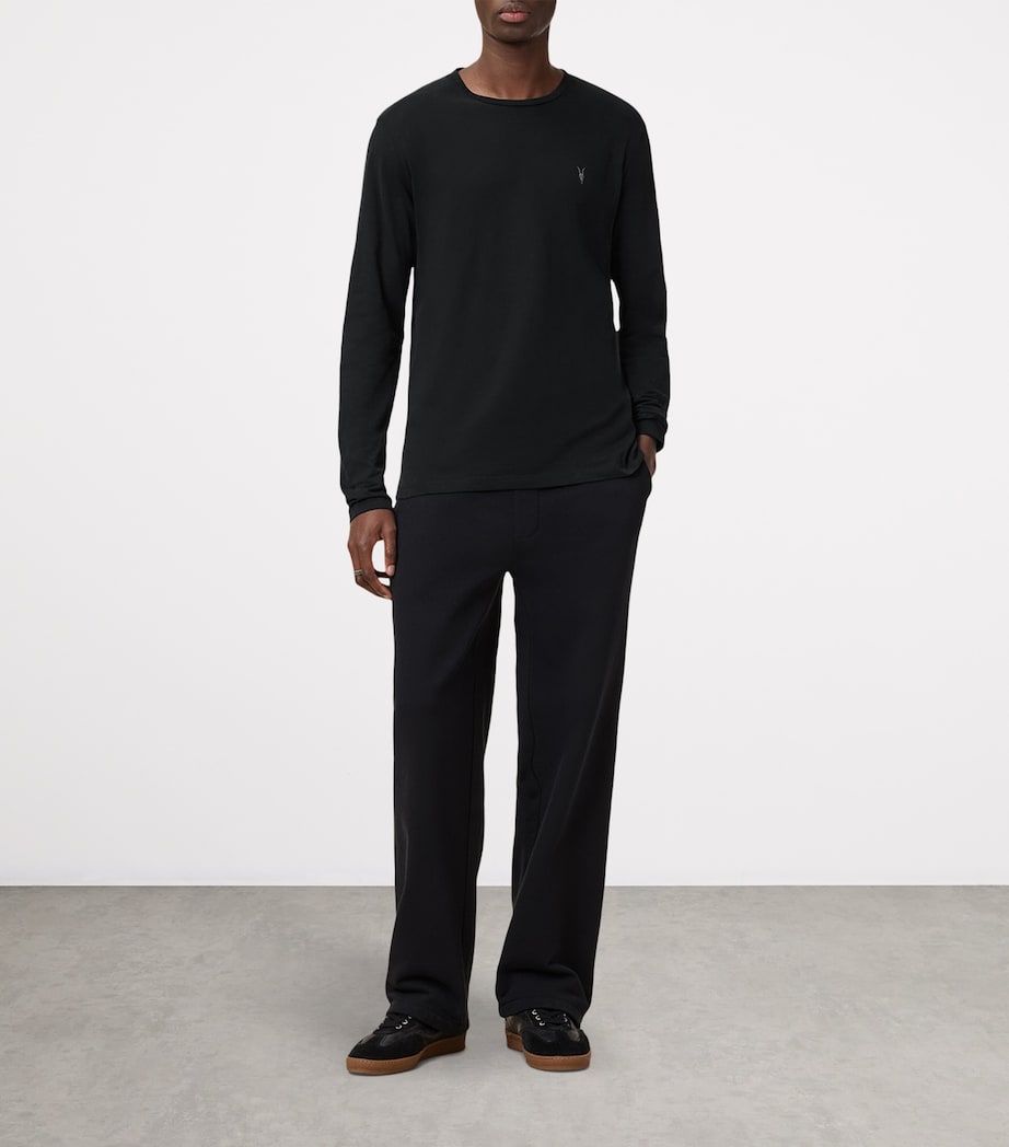 Cotton Brace T-Shirt JET BLACK Image 2