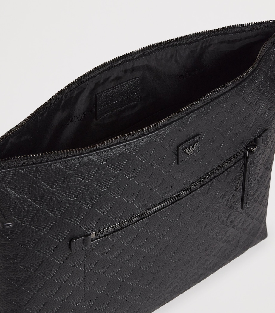 Leather Embossed Eagle Document Holder UC001 Image 4