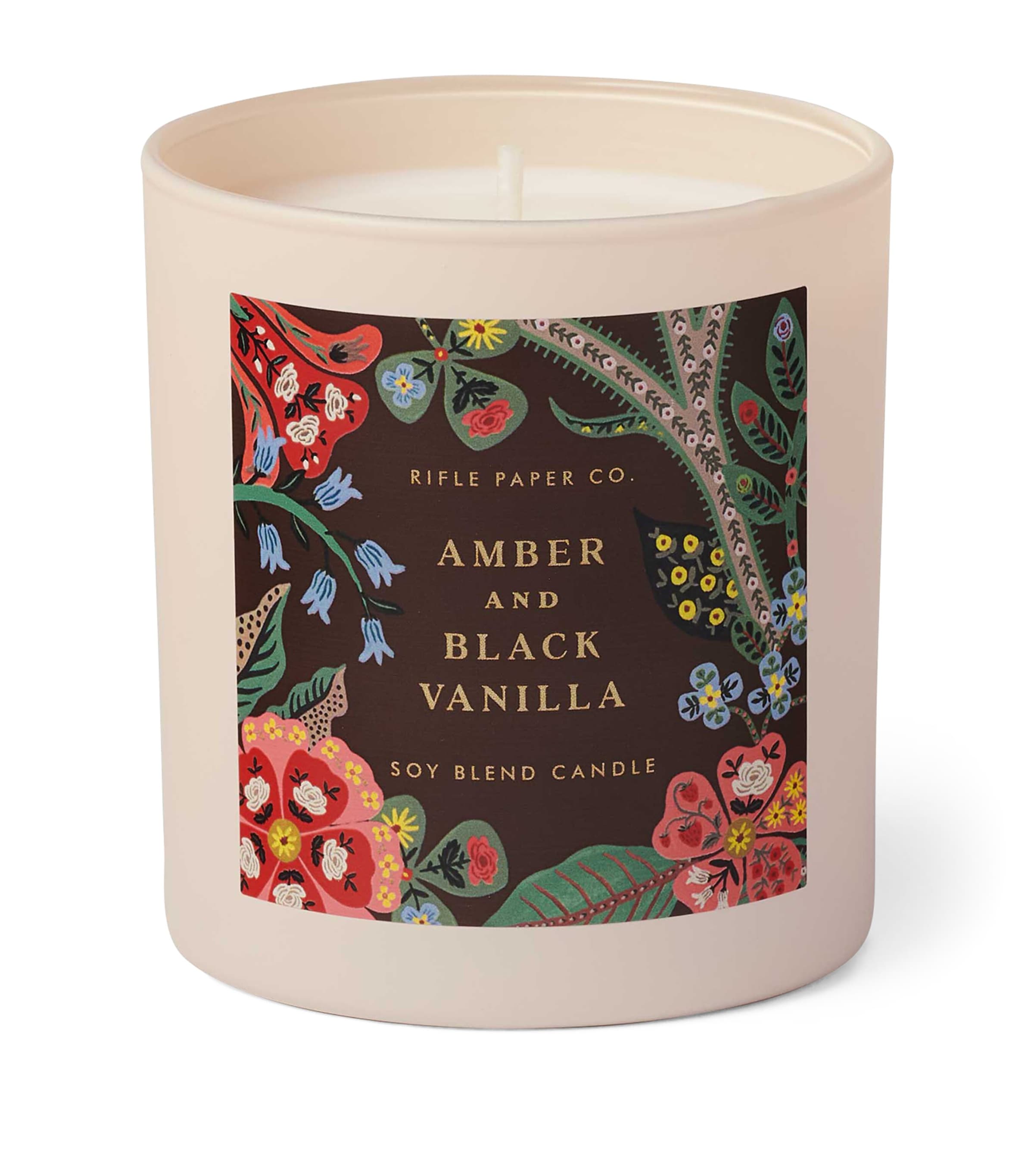 Amber and Black Vanilla Scented Candle (270g) TAN Image 2