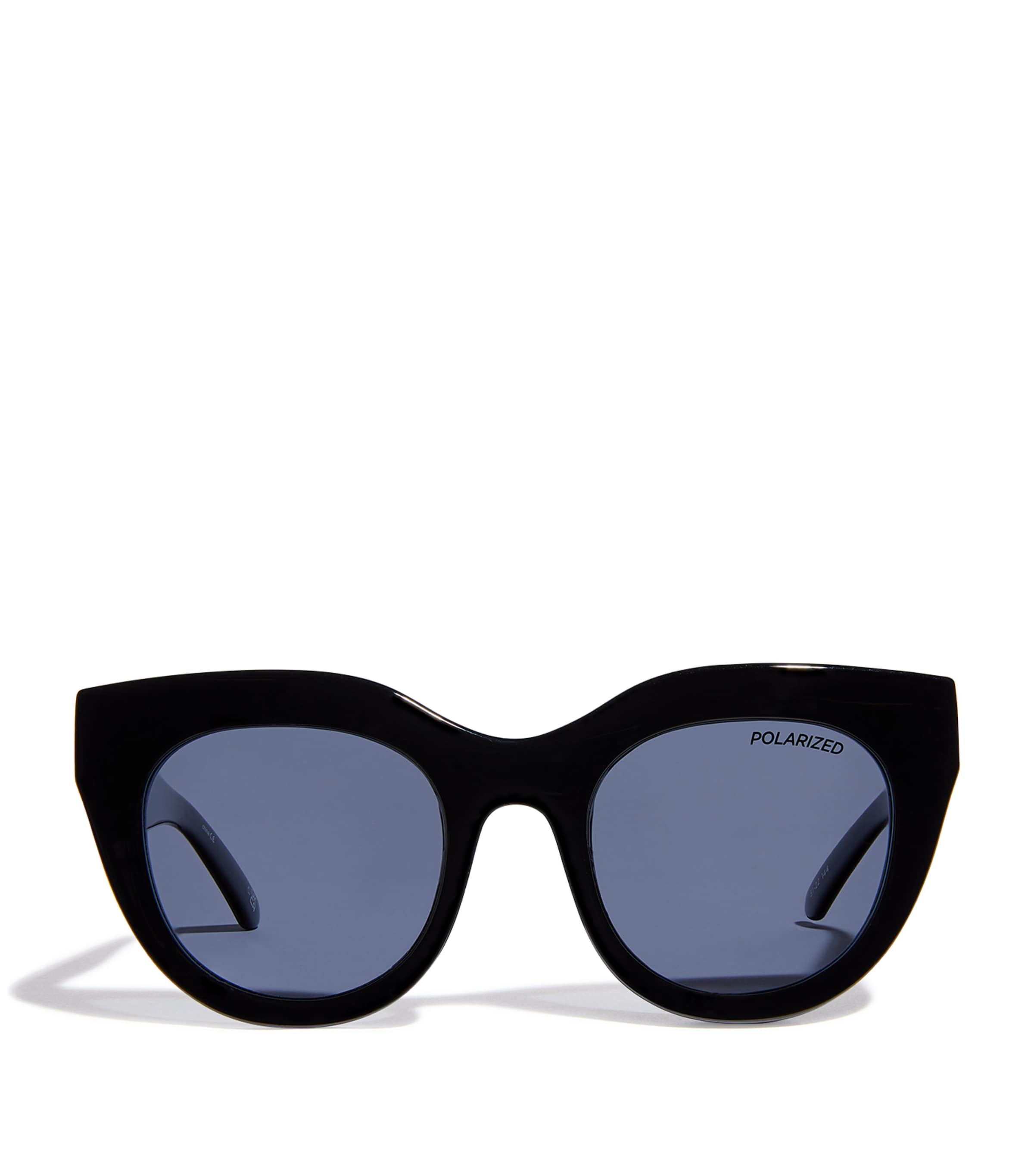 Le Specs Air Heart Sunglasses In Black