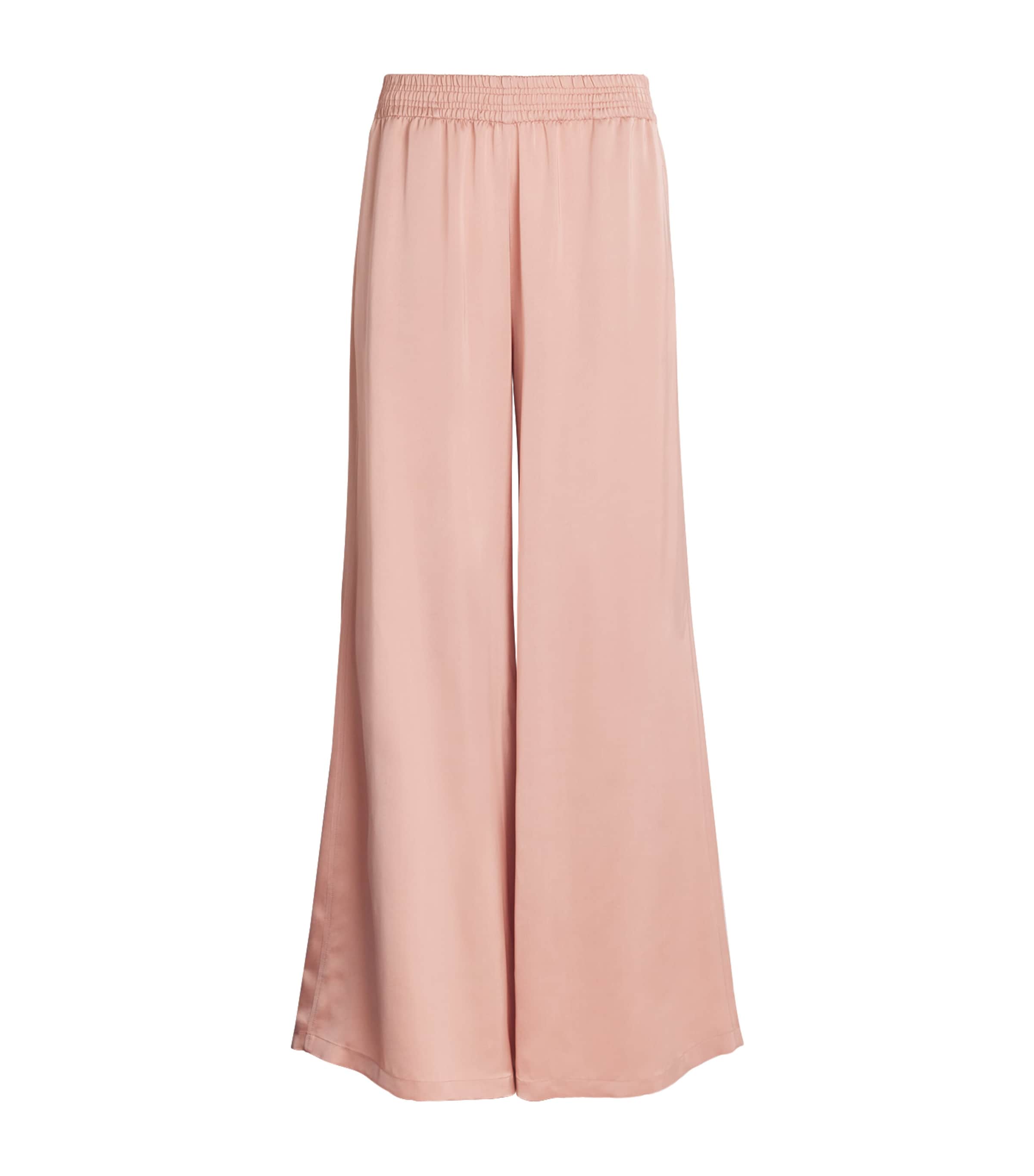 FABIANA FILIPPI ELASTICATED-WAISTBAND FLARED TROUSERS