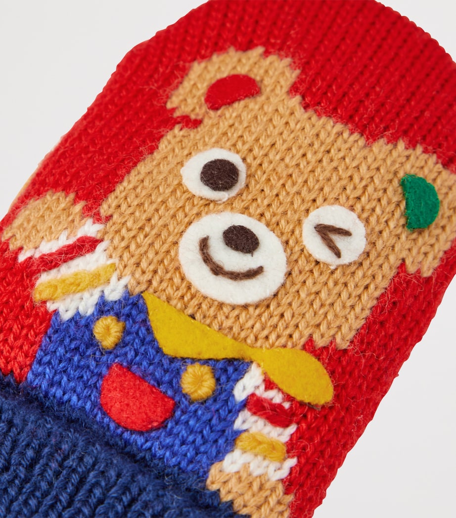 Wool-Blend Bear Mittens 3 Image 3