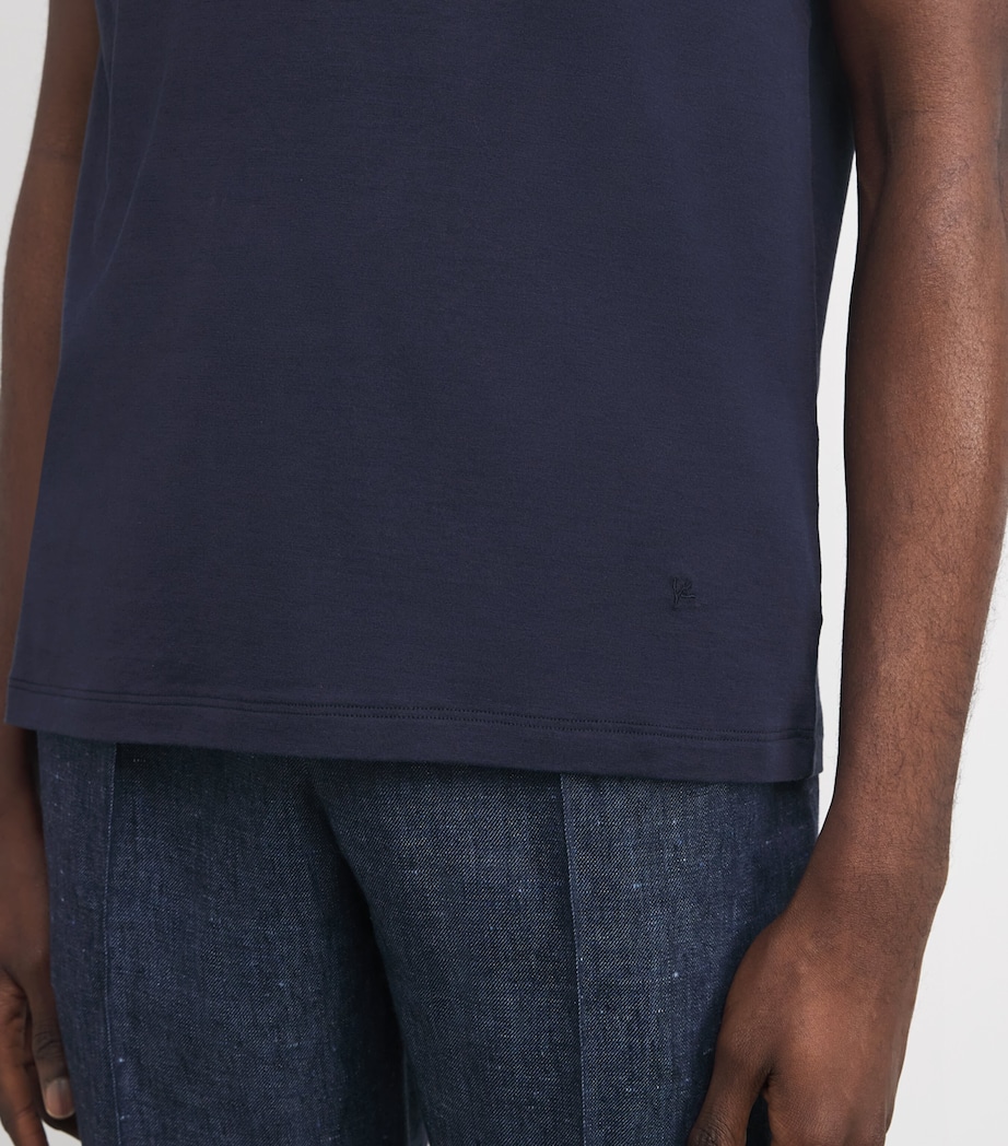 Silk-Cotton T-Shirt 811 Image 6