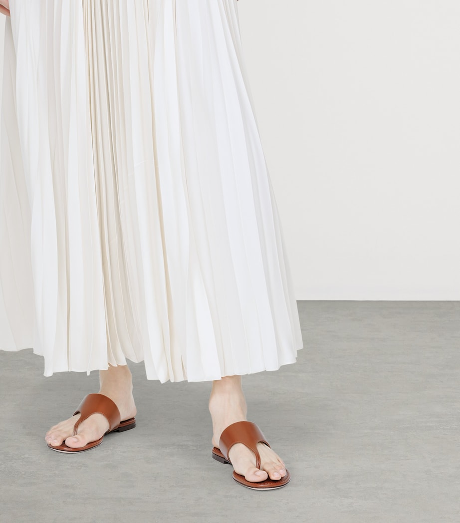 TOM FORD Calf Leather Julianne Sandals Eao Image 2