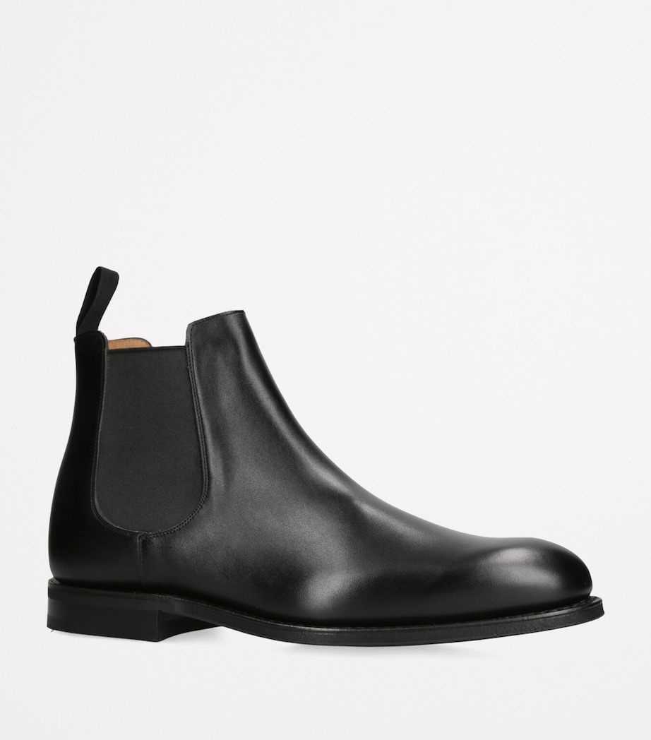 Leather Amberley 2 Chelsea Boots BLACK Image 3