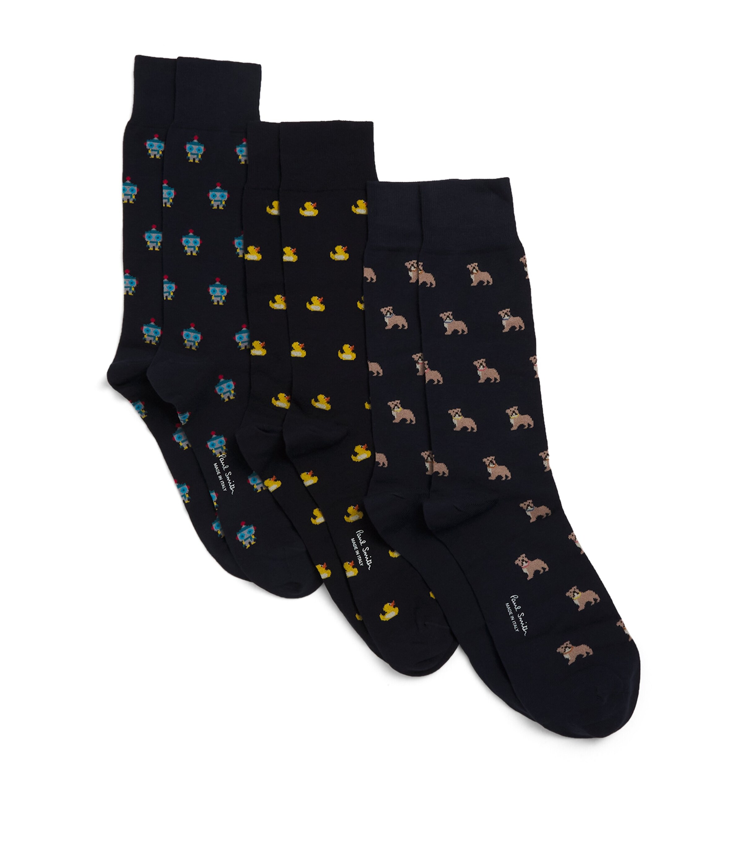 PAUL SMITH COTTON-BLEND SOCKS 