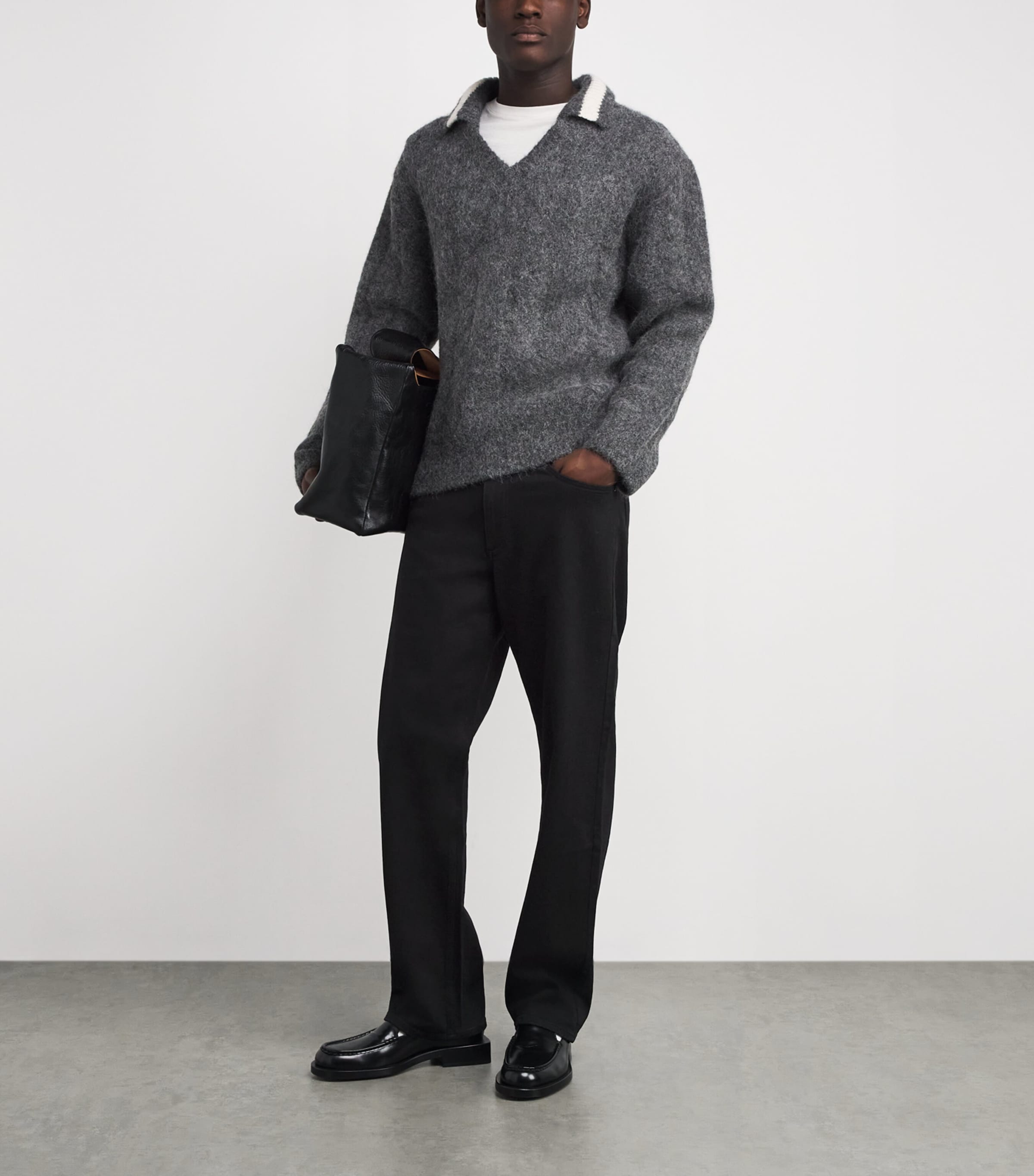 Fit 4 Straight Jeans BLACK Image 2